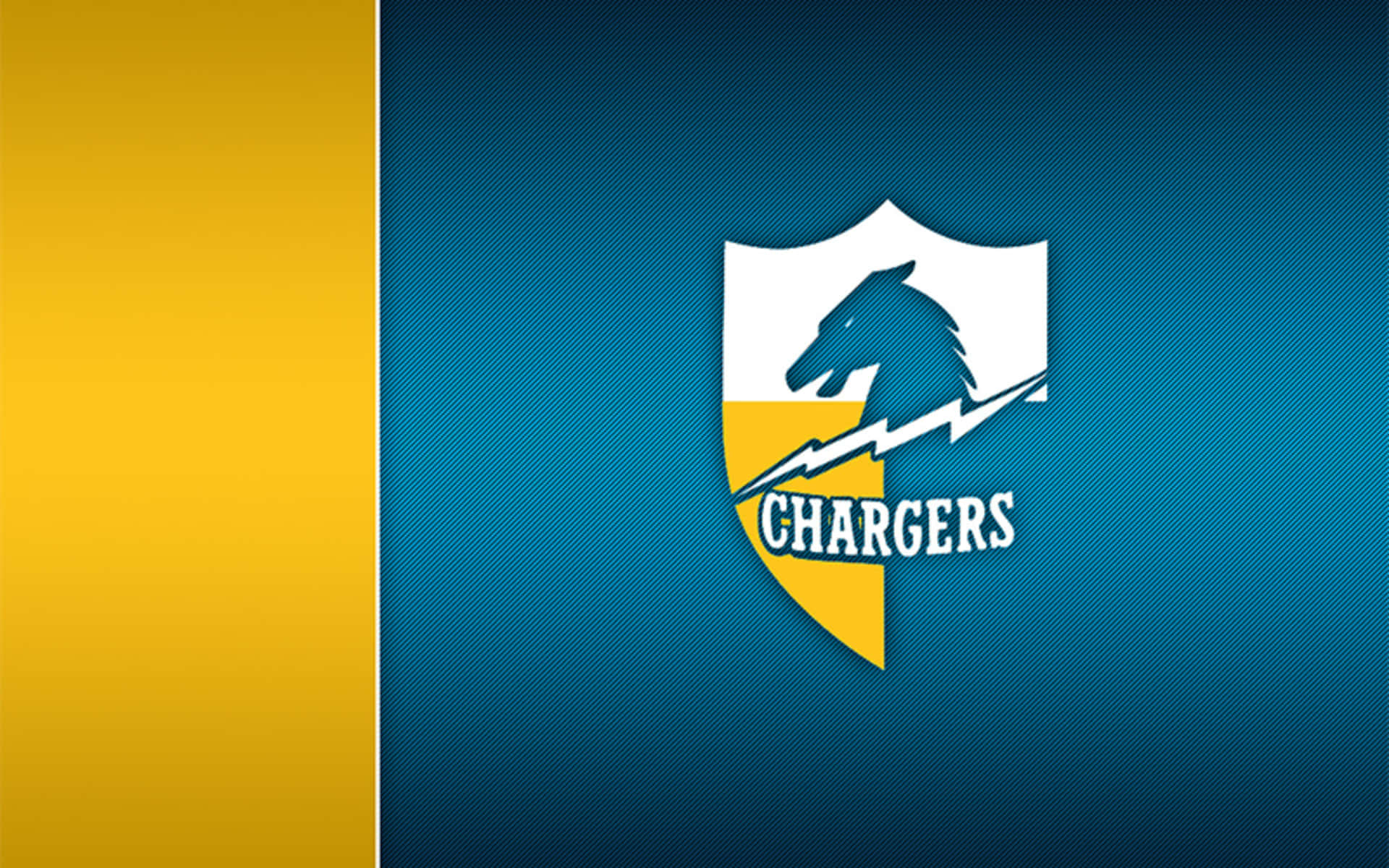 San Diego Chargers, blue horse head, lightning bolt, Full HD Desktop Wallpaper