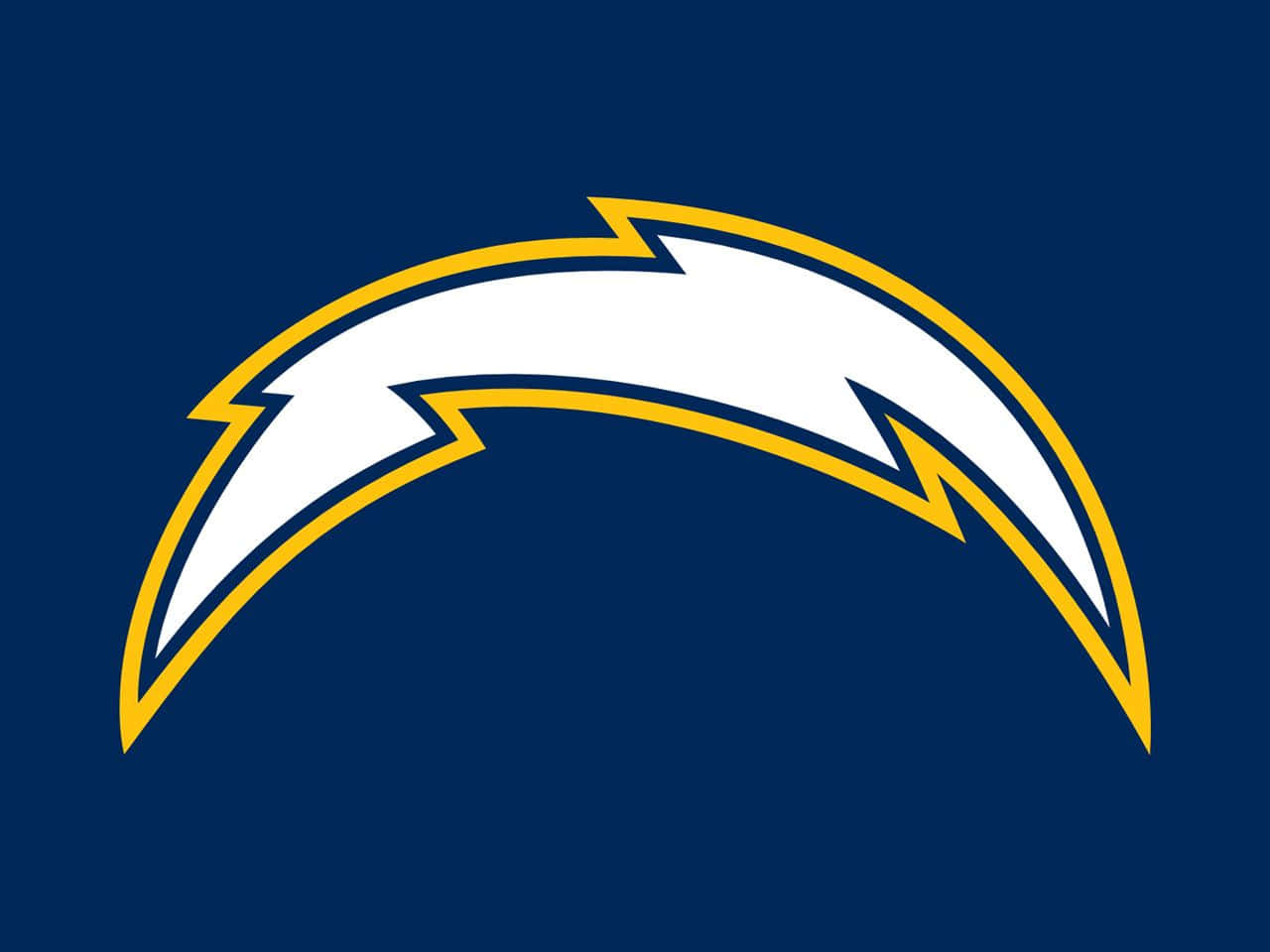 San Diego Chargers, white, gold, HD Desktop Wallpaper