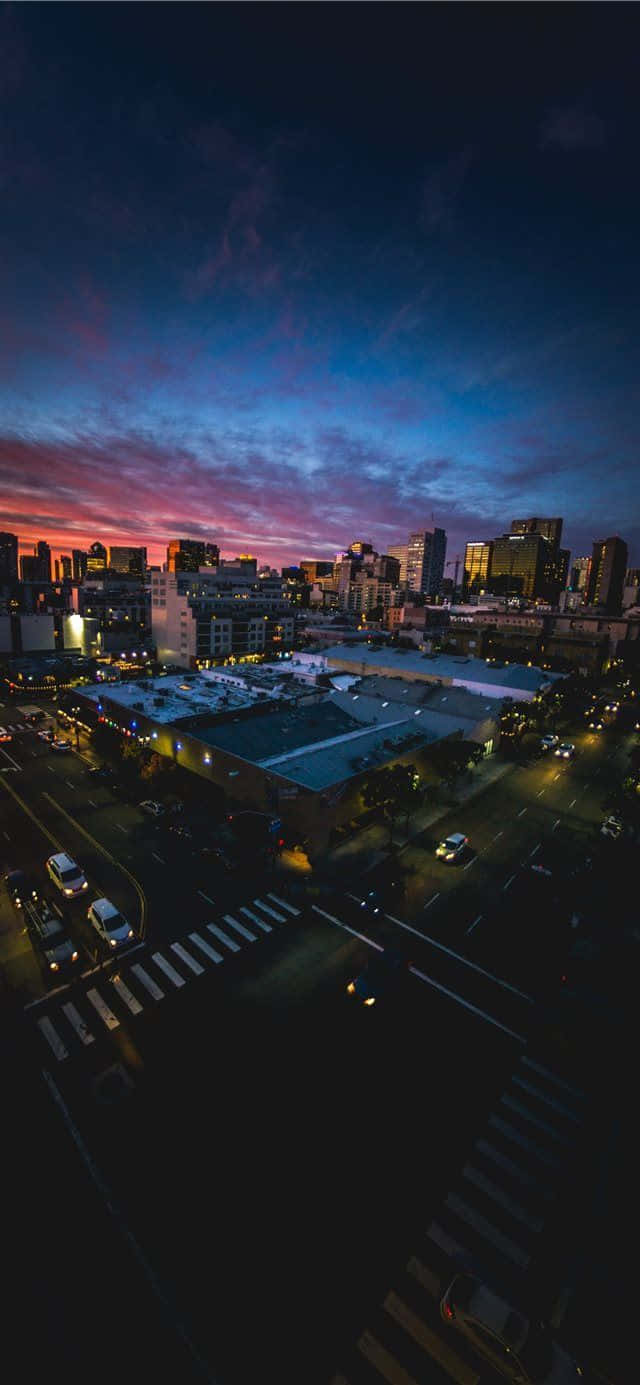 San Diego, iPhone, twilight, HD Phone Wallpaper