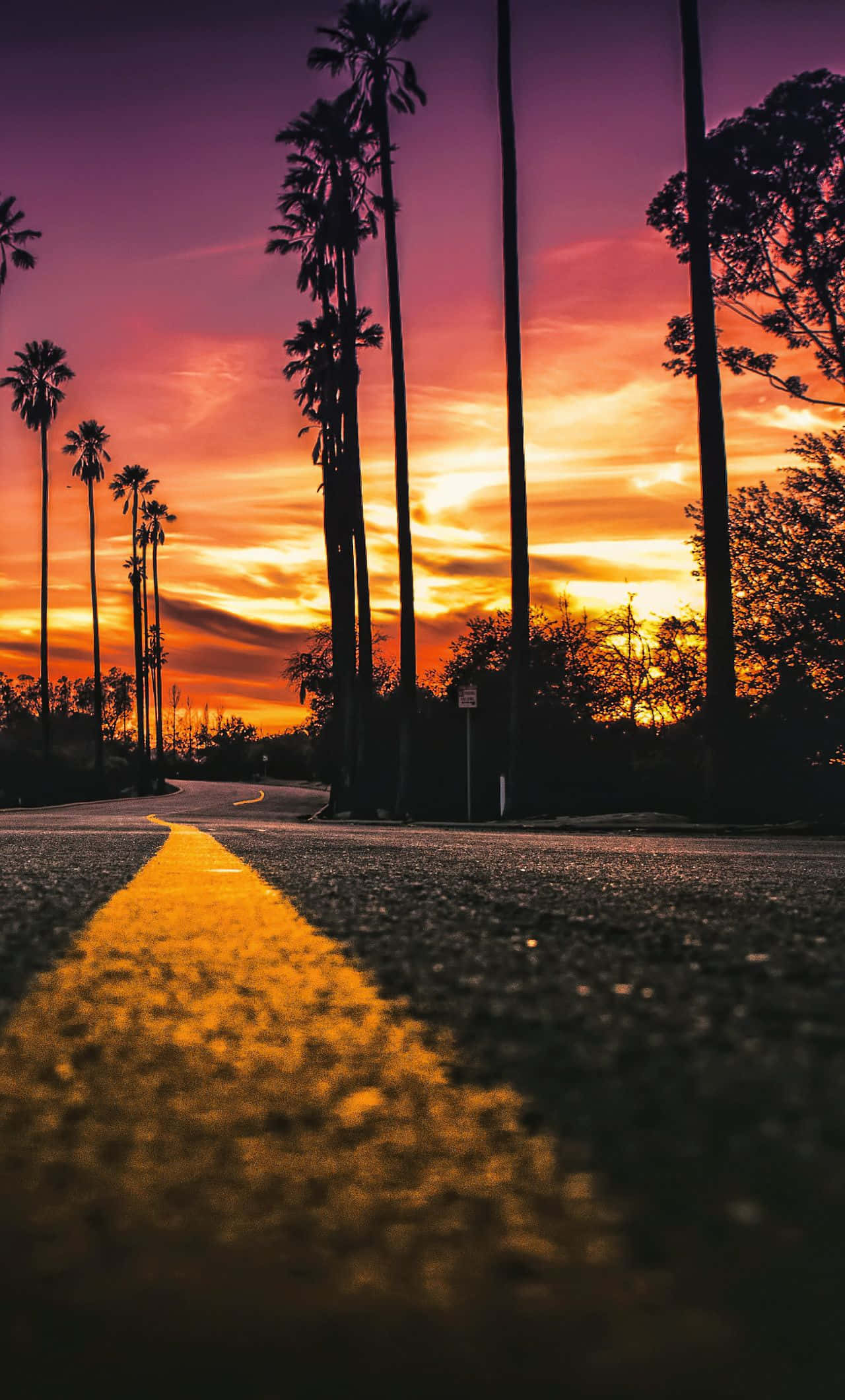 San Diego, iPhone, sunset, Full HD Phone Wallpaper
