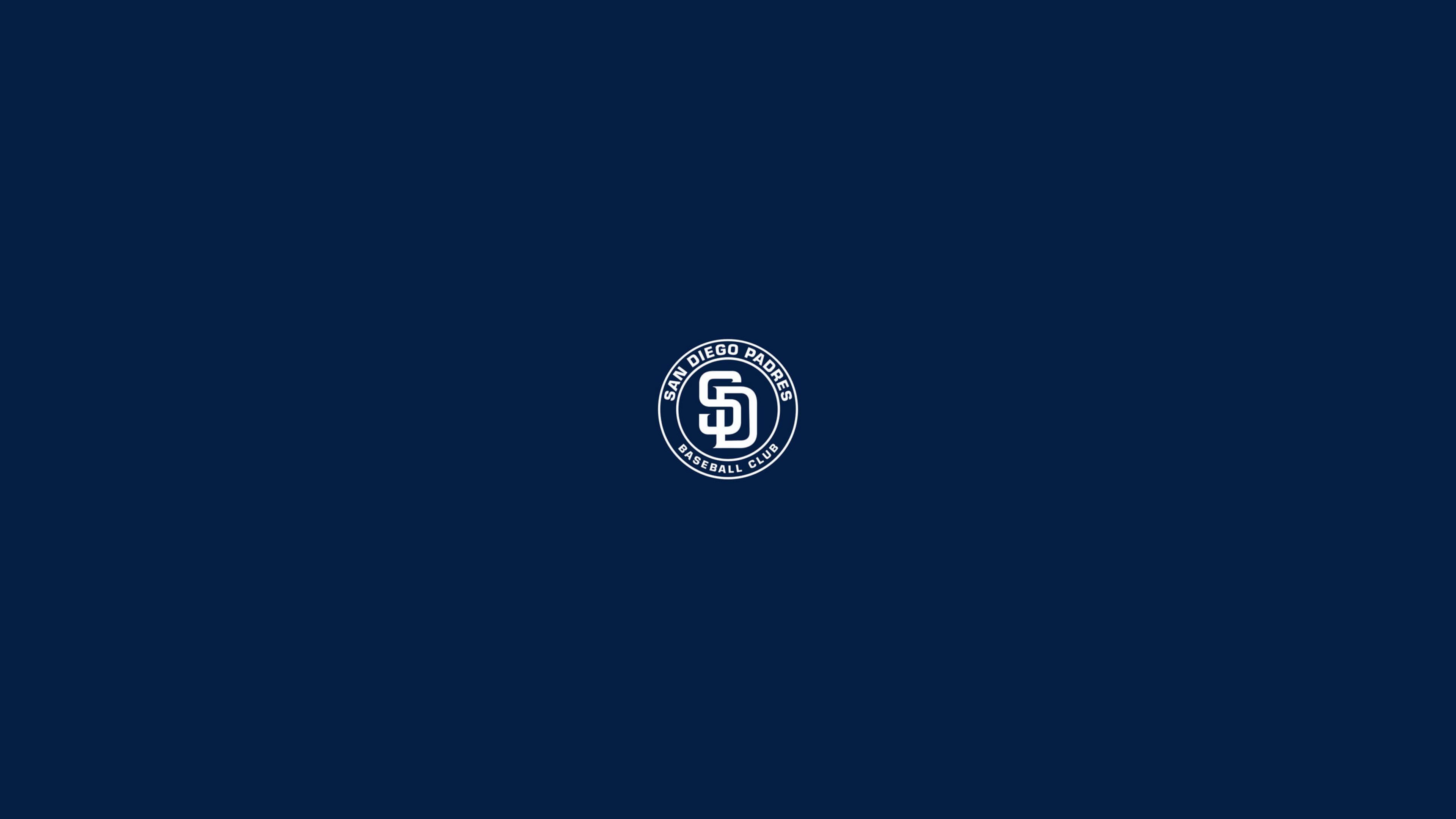 San Diego Padres, minimalist, white, 4K Desktop Wallpaper