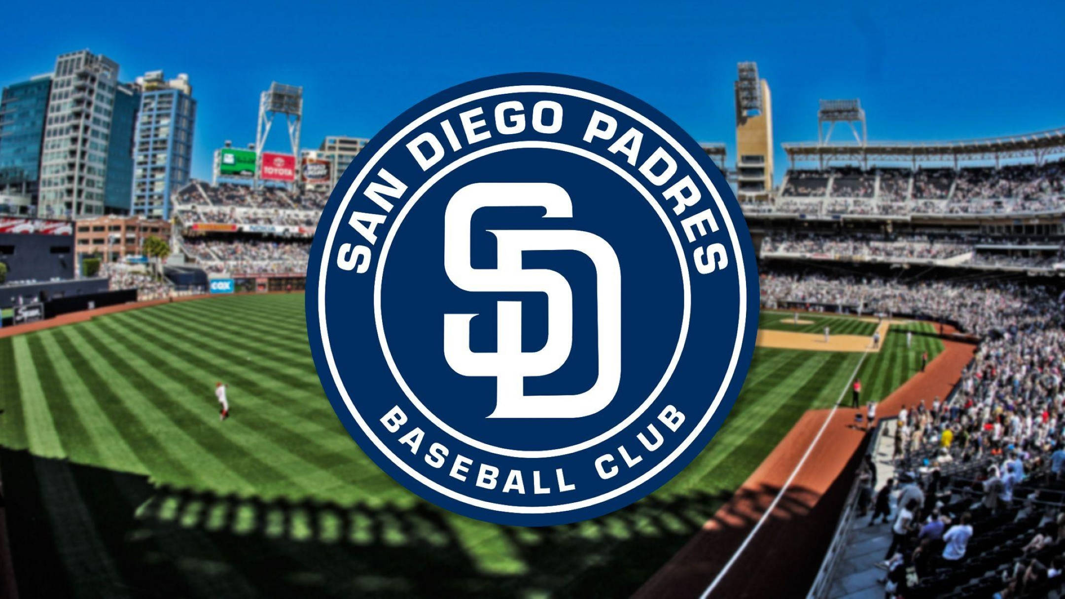 San Diego Padres, baseball logo, stadium, Full HD Desktop Wallpaper