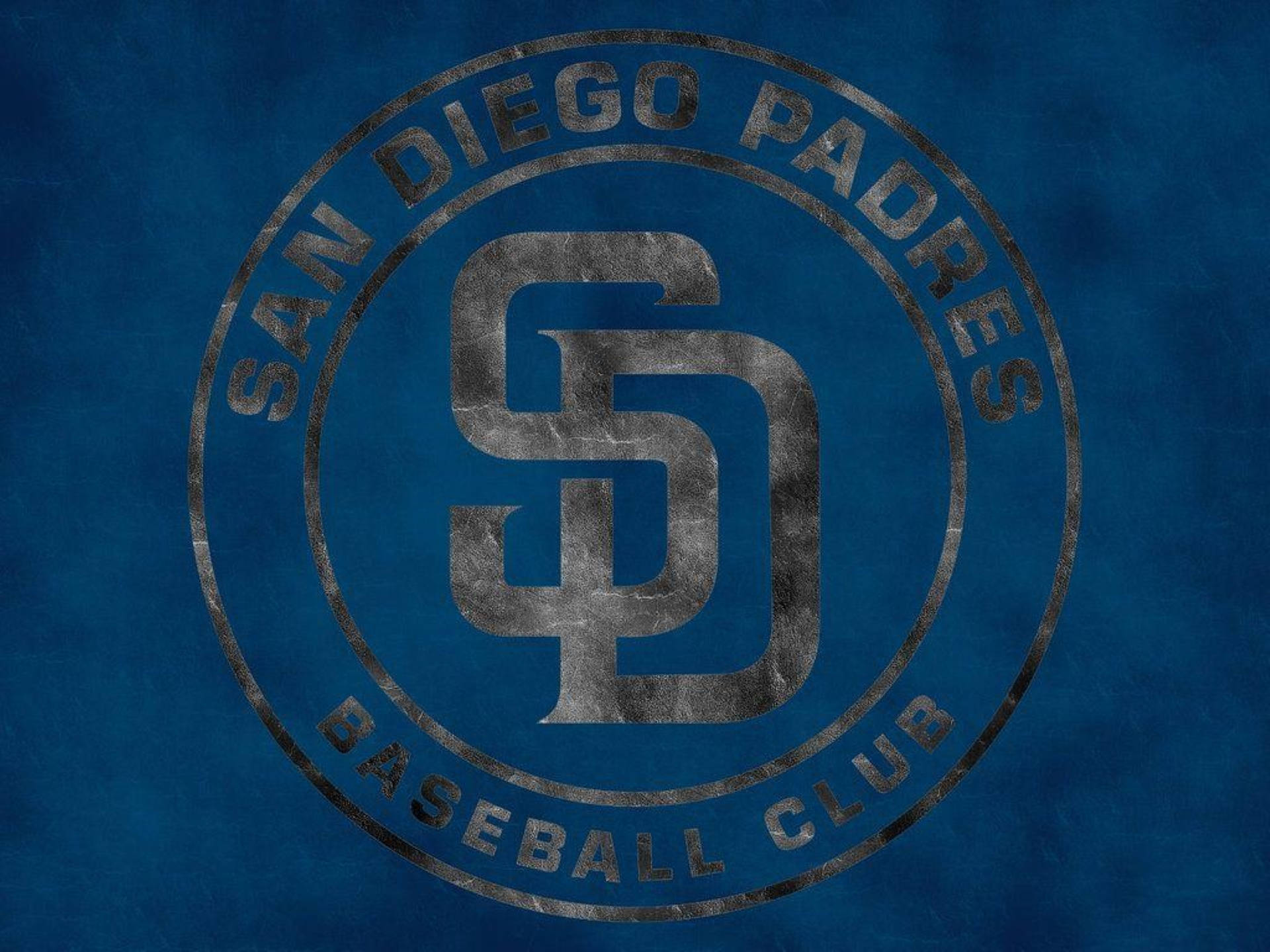 San Diego Padres, baseball club, metallic gray, Full HD Desktop Wallpaper