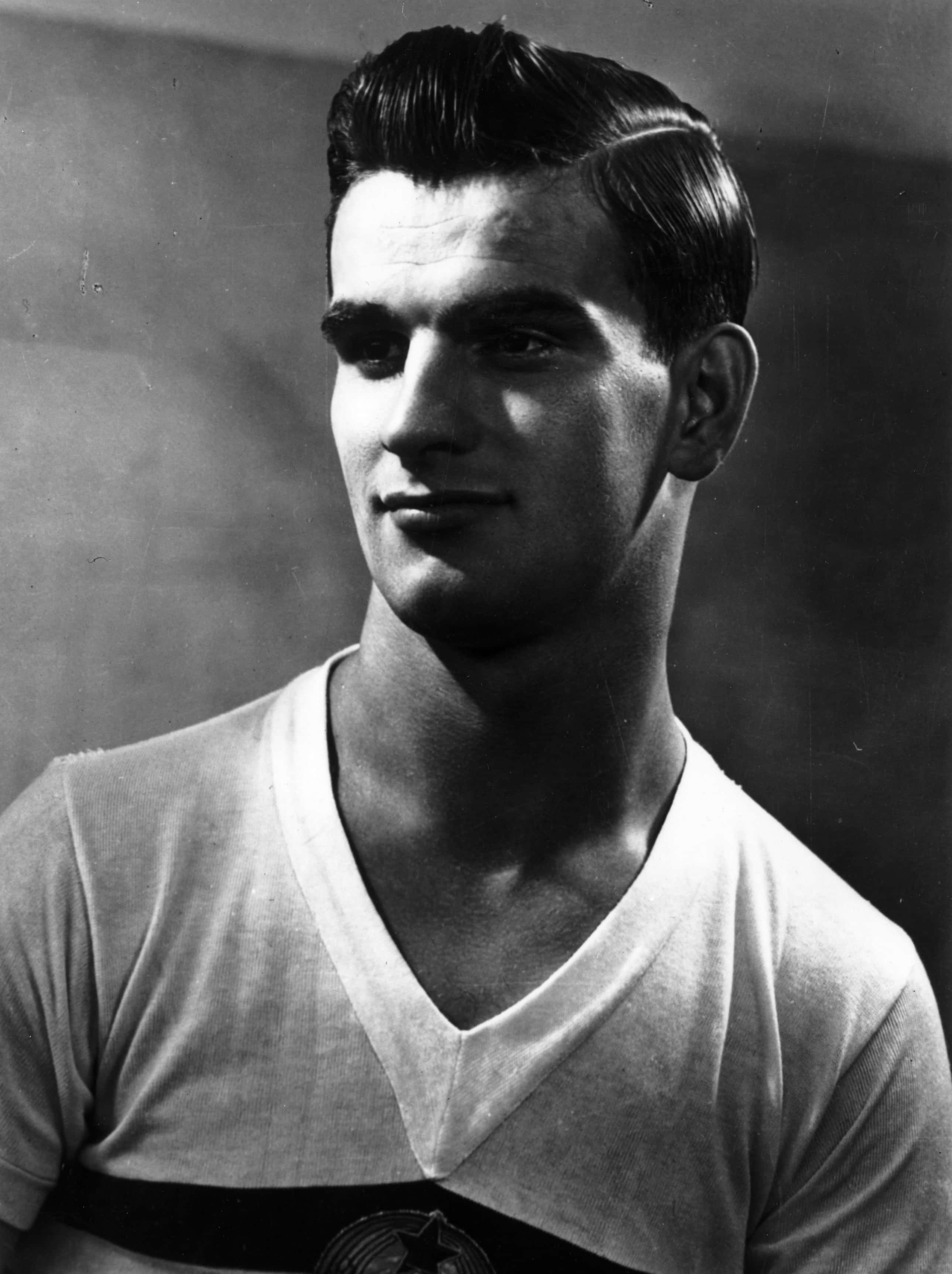Sandor Kocsis, 1956, black and white portrait, 2K Phone Wallpaper