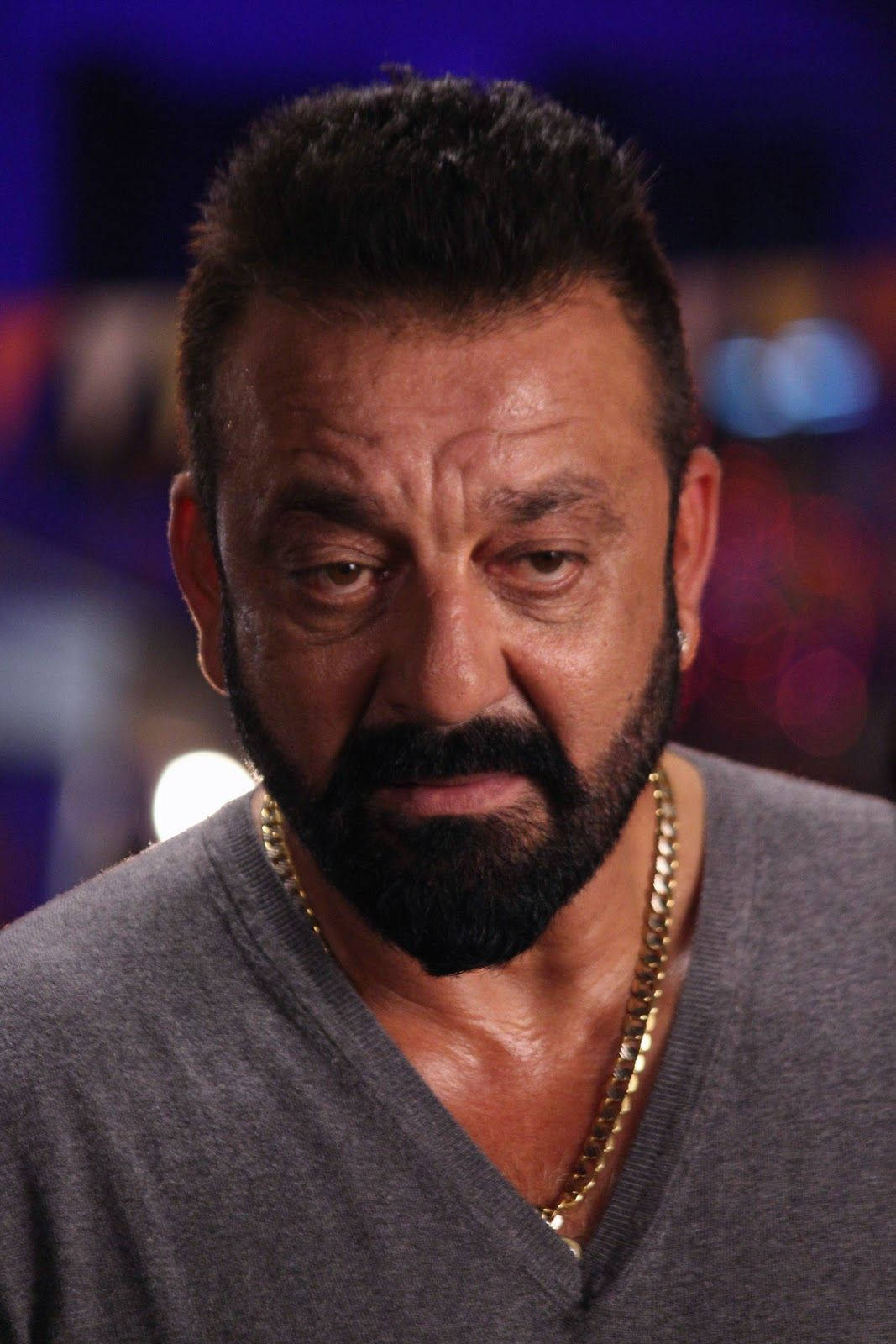 Sanjay Dutt, dark beard, gold chain, HD Phone Wallpaper