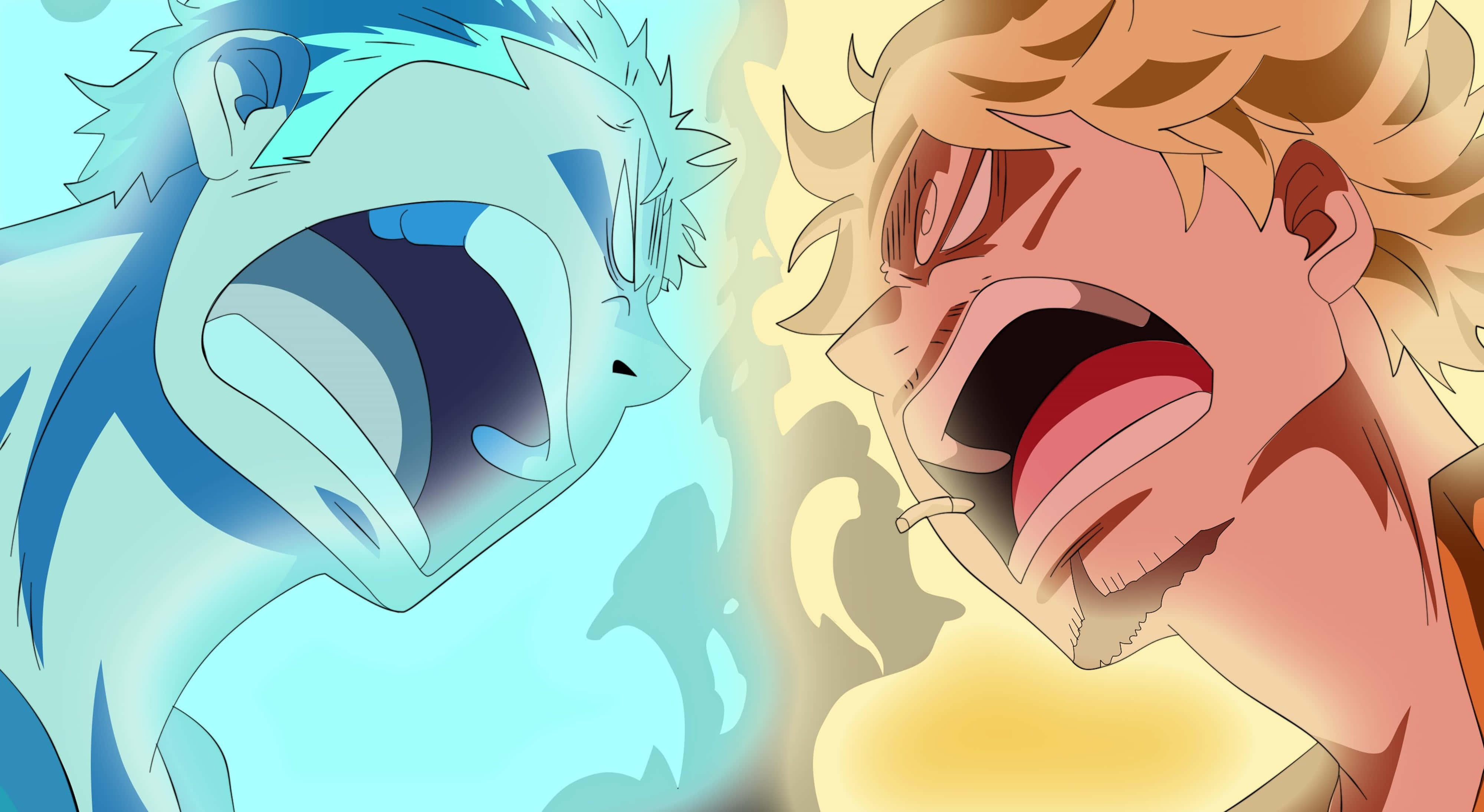 Sanji, 4K, blue, 4K Desktop Wallpaper