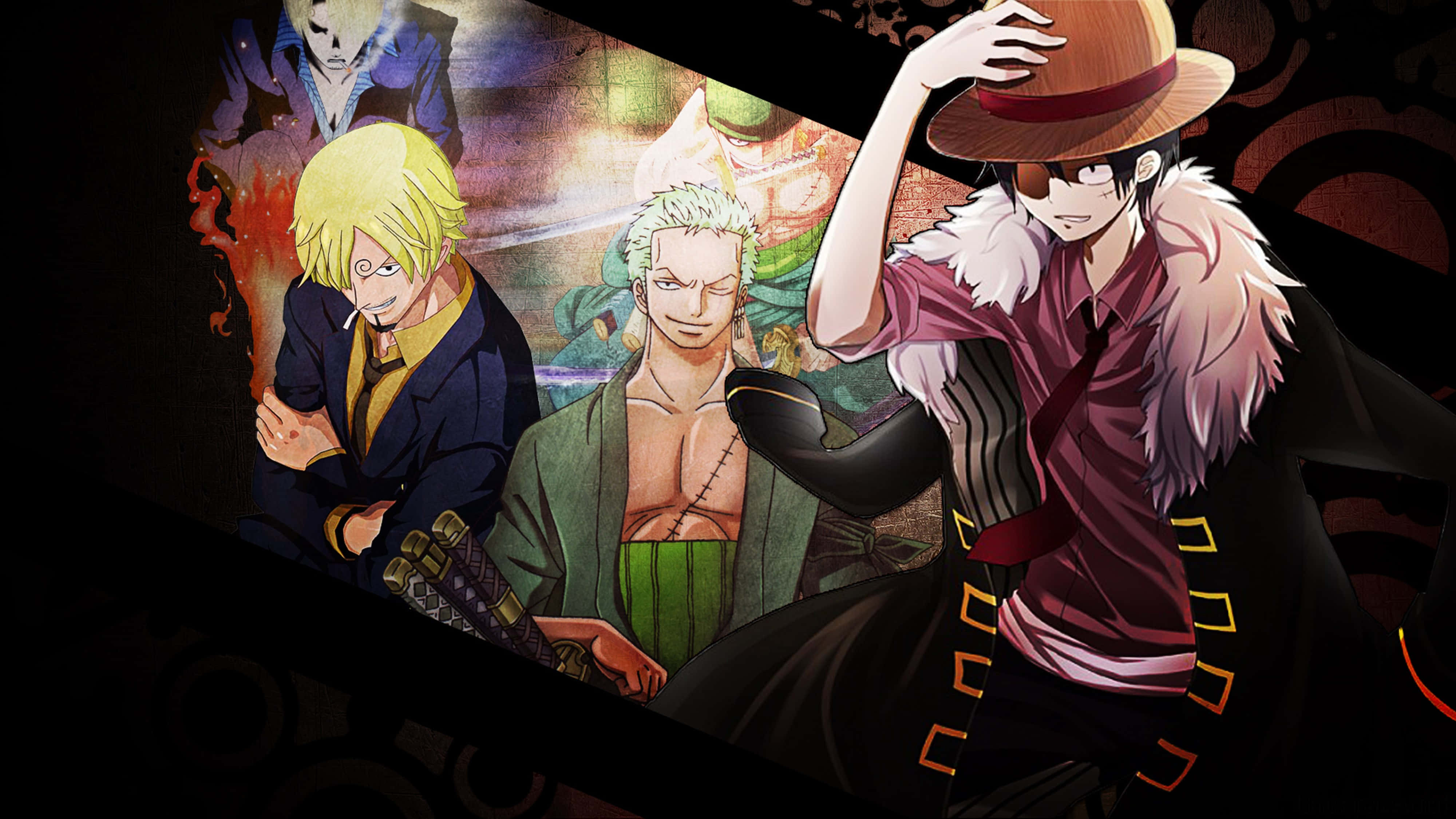 Sanji, 4K, anime pirates, 4K Desktop Wallpaper