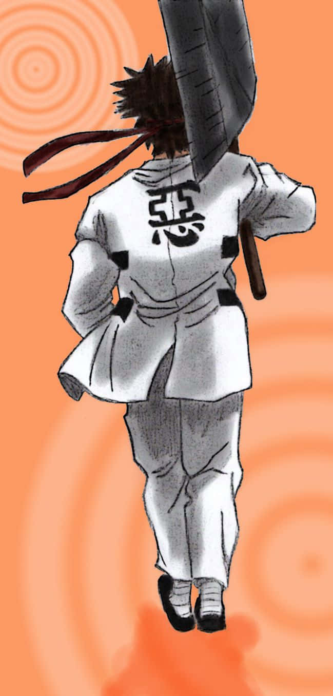 Sanosuke Sagara, zanbatou, white gi, HD Phone Wallpaper