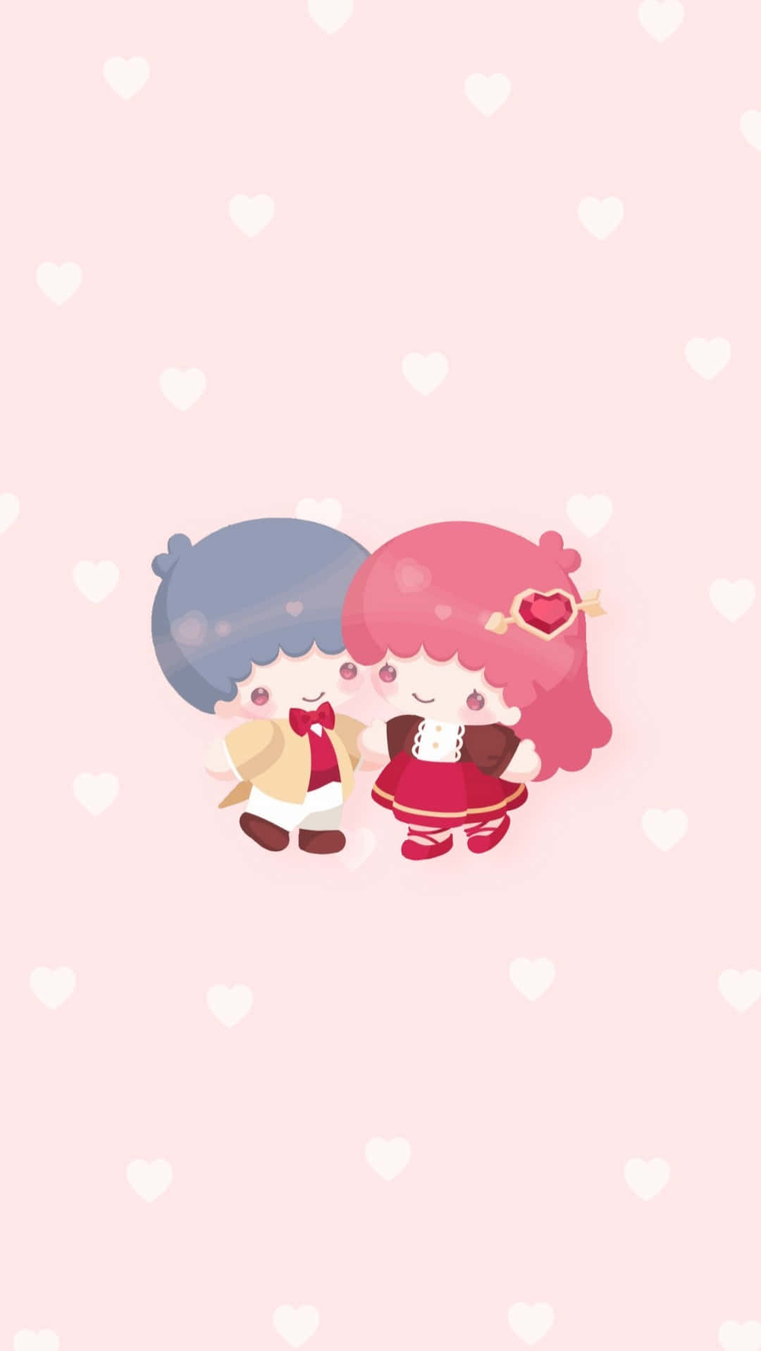 Sanrio Characters, Valentines Day, blue hair, HD Phone Wallpaper