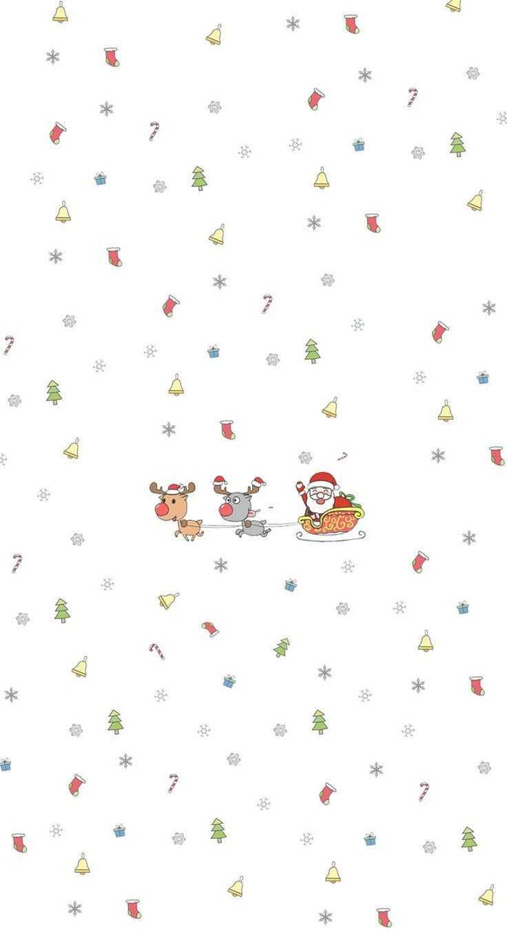 Santa Claus, sleigh, reindeer, HD Phone Wallpaper