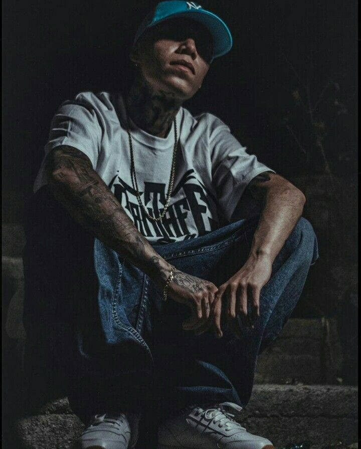 Santa Fe Klan, blue cap, white tshirt, SD Phone Wallpaper
