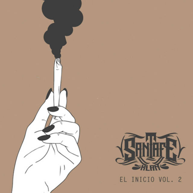 Santa Fe Klan, cigarette album, black nails, SD Desktop Wallpaper