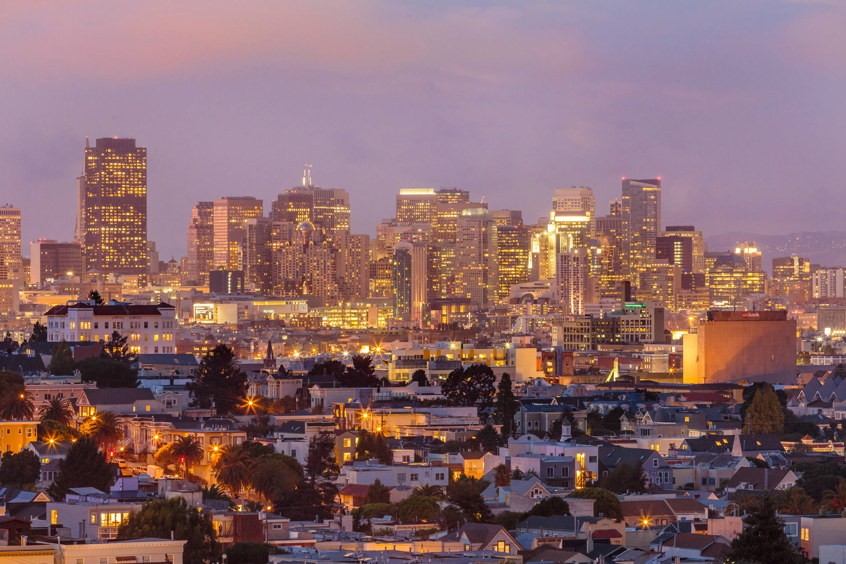 Santiago Chile, afternoon, city skyline, 2K Desktop Wallpaper