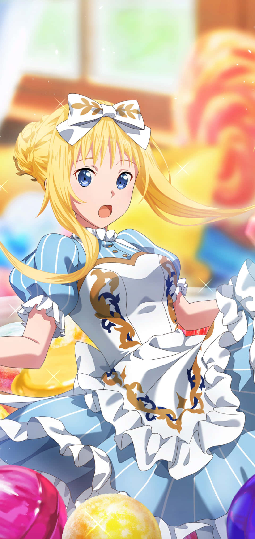 Sao Phone, anime girl, blonde hair, Full HD Phone Wallpaper