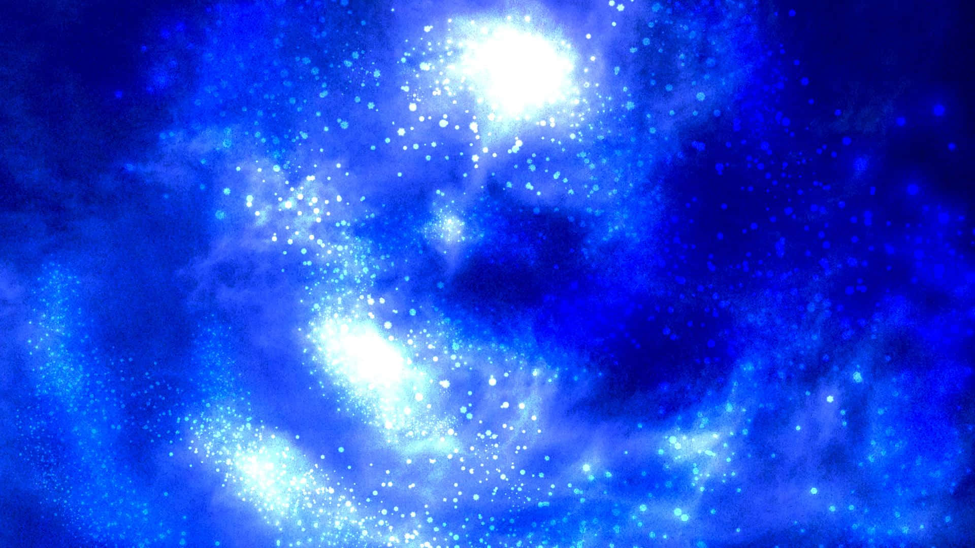 sapphire blue, cosmic nebula, electric blue, Full HD Desktop Wallpaper