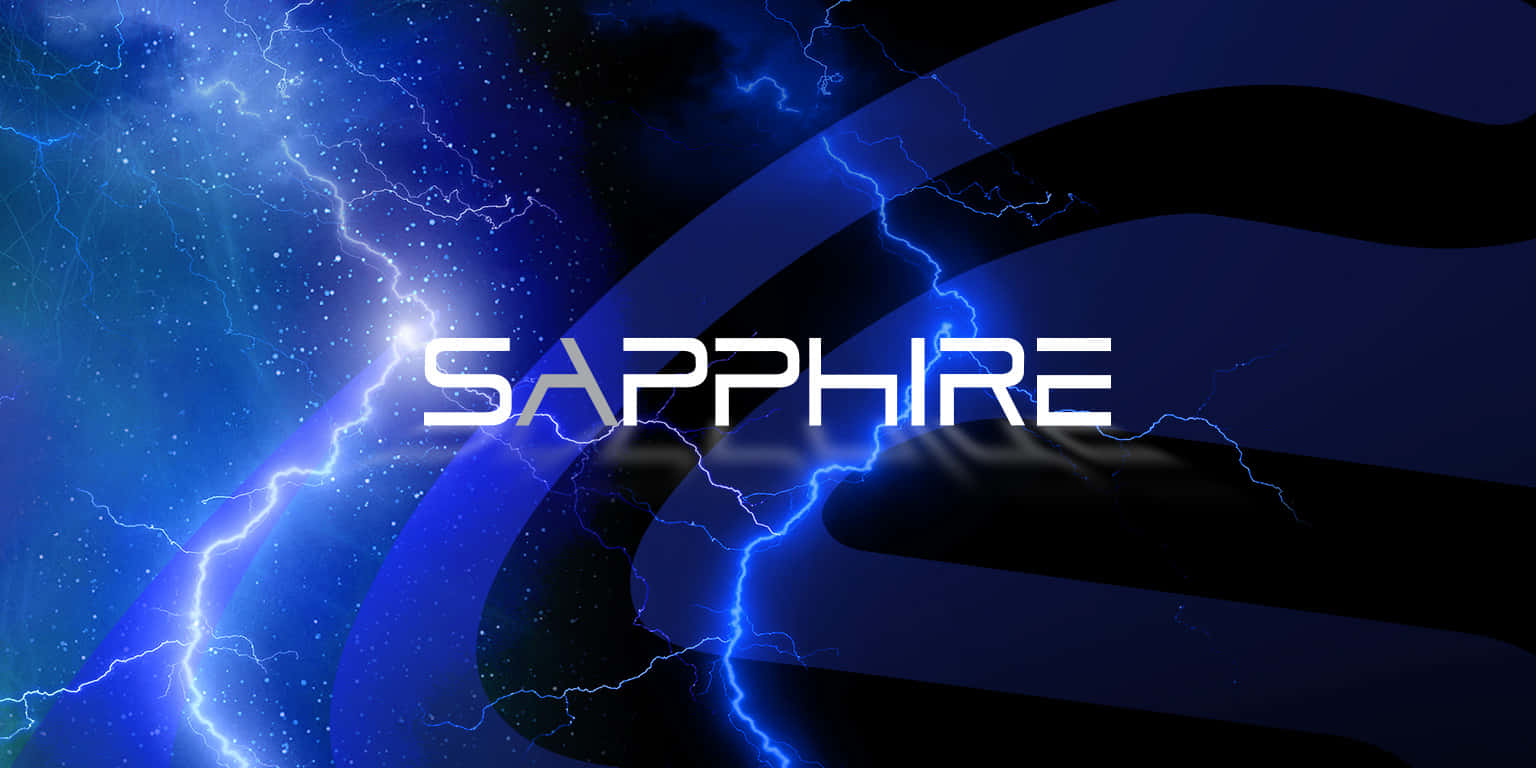 Sapphire, electric blue, cosmic backdrop, HD Desktop Wallpaper