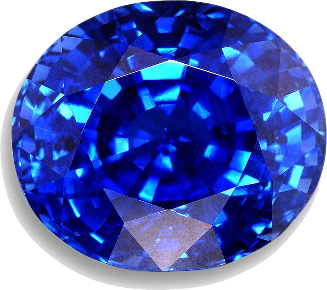 Sapphire Blue, round blue sapphire gemstone, intricate facets, SD Desktop Wallpaper