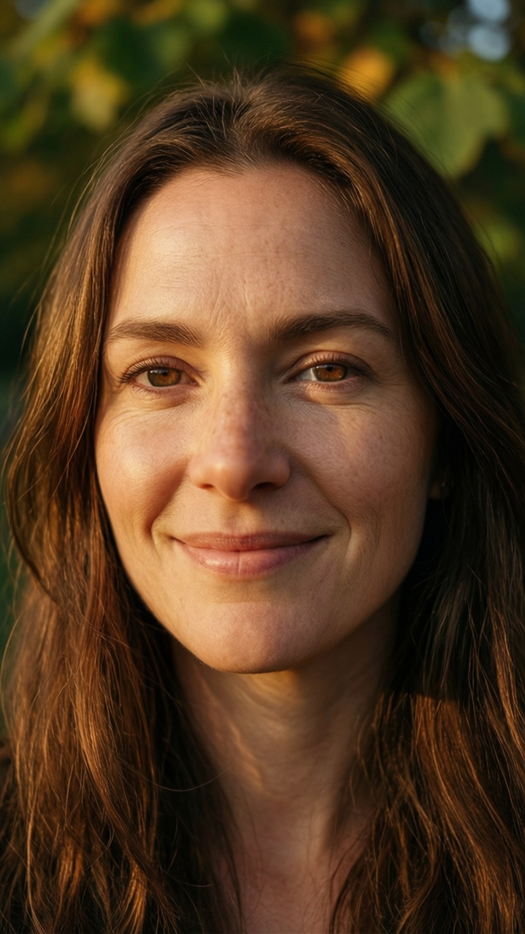 Sara Waisglass, golden hour, warm close-up portrait, Full HD Phone Wallpaper