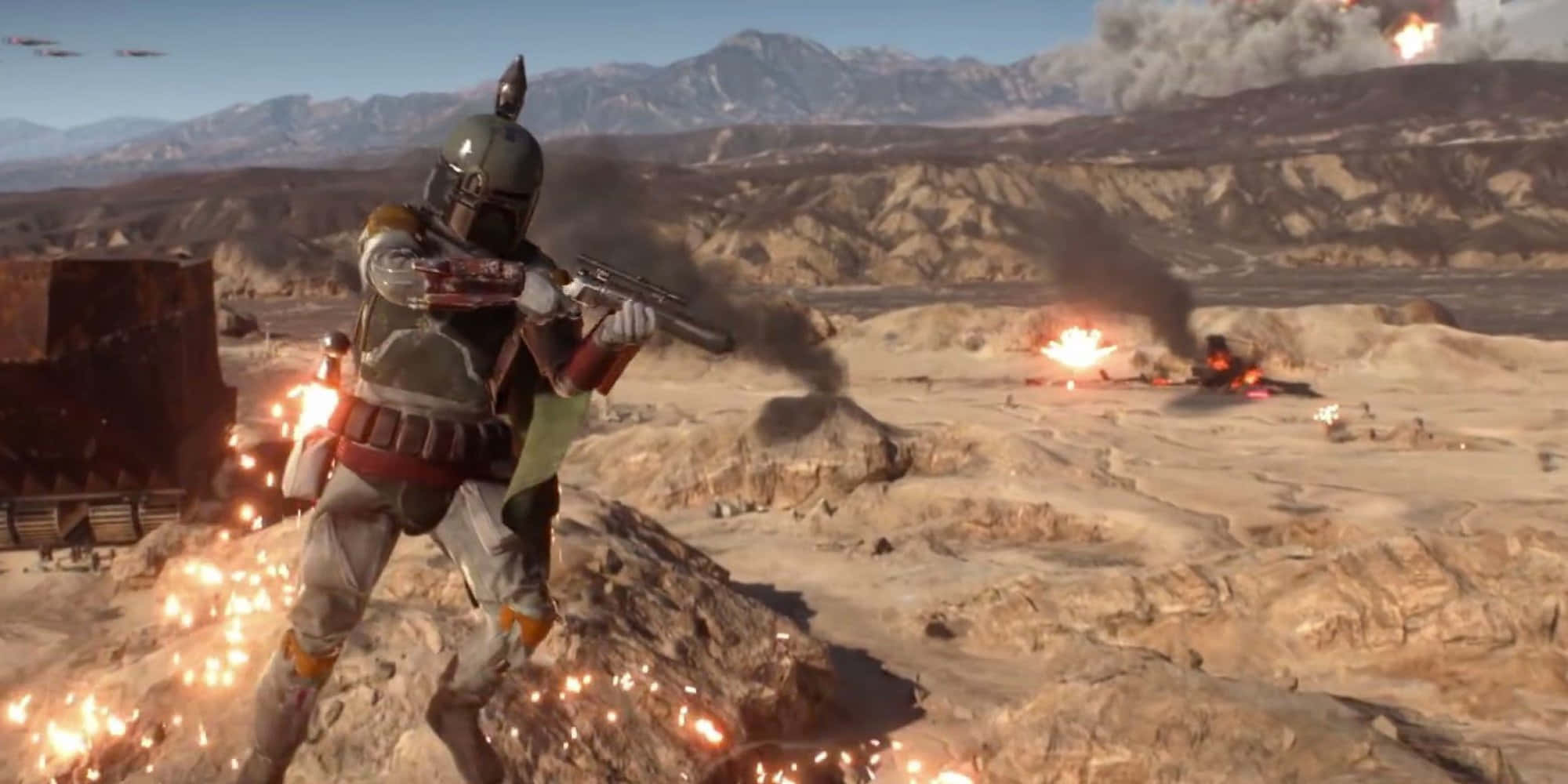 Sarlacc, desert, bounty hunter, Full HD Desktop Wallpaper