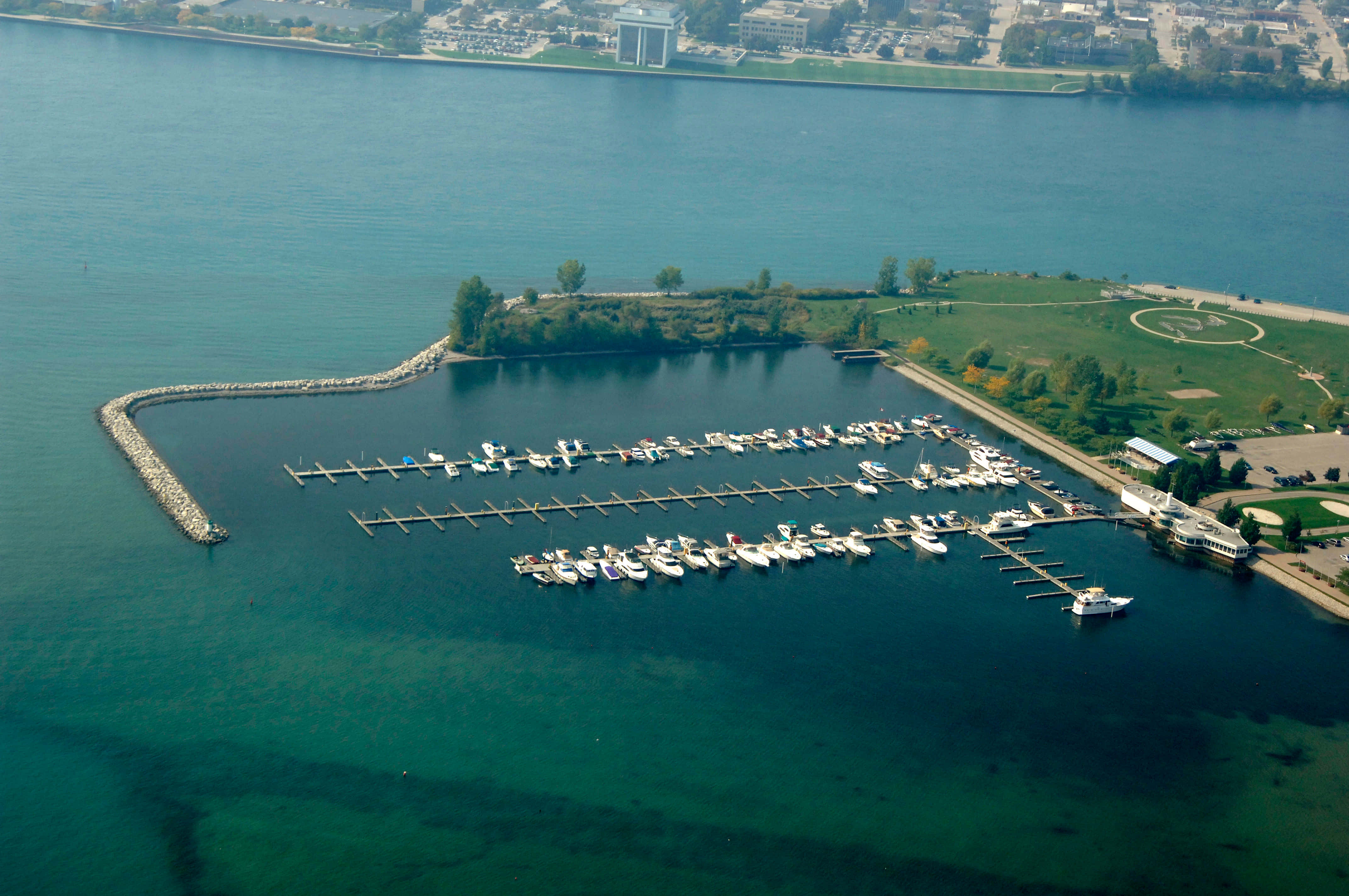 Sarnia, marina, boats, 4K Desktop Wallpaper