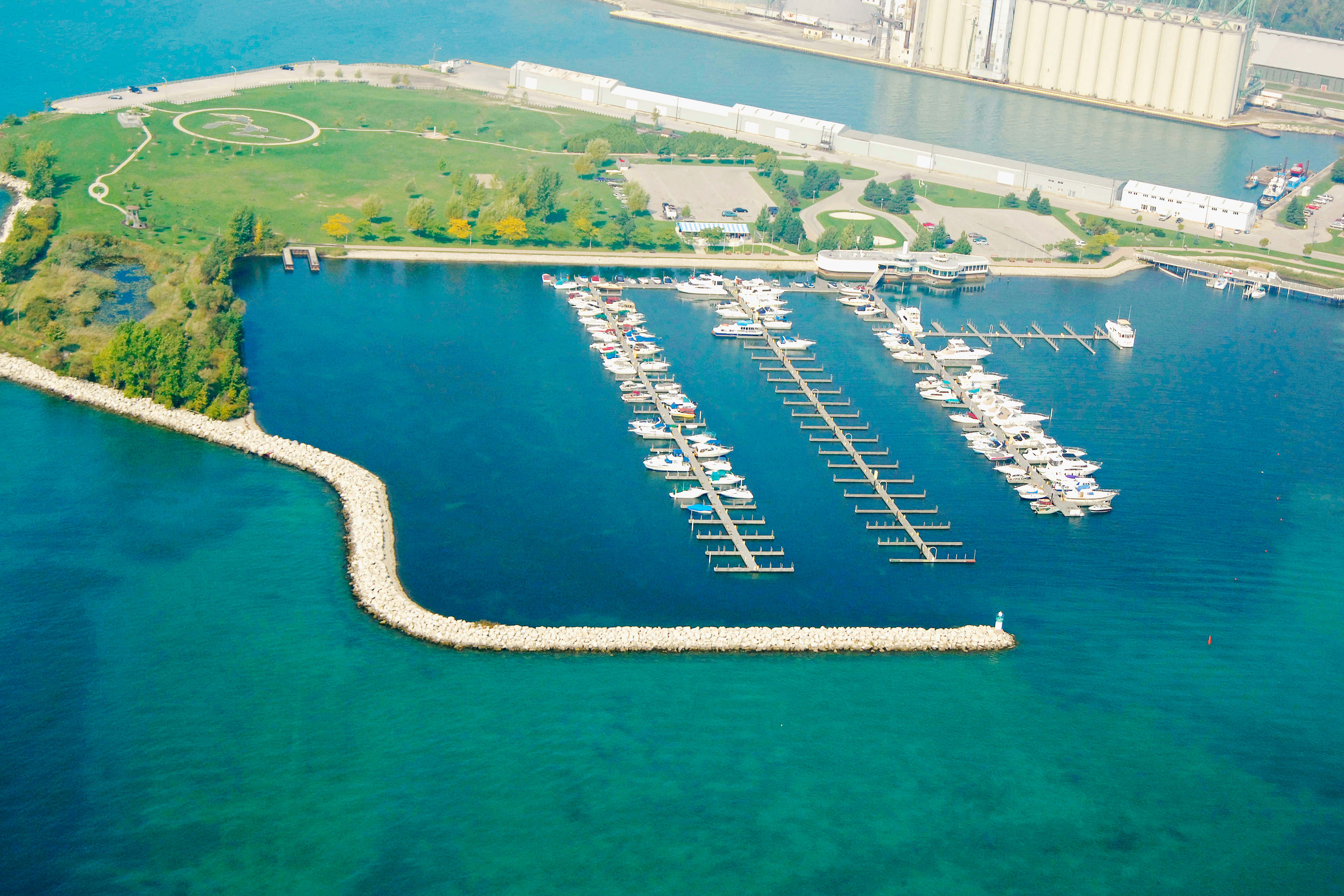 Sarnia, waterfront, marina, 4K Desktop Wallpaper