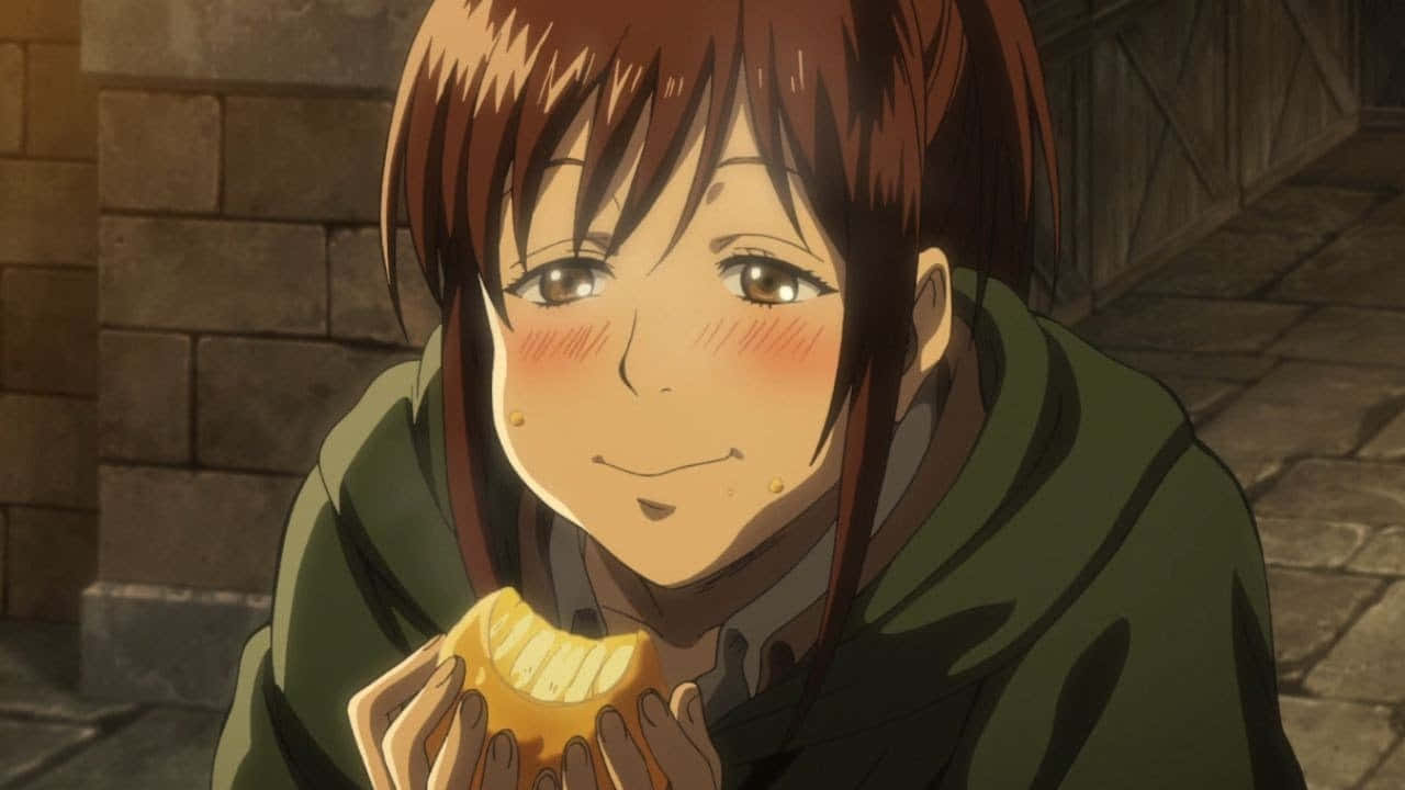 Sasha Blouse, anime girl, brown hair, HD Desktop Wallpaper