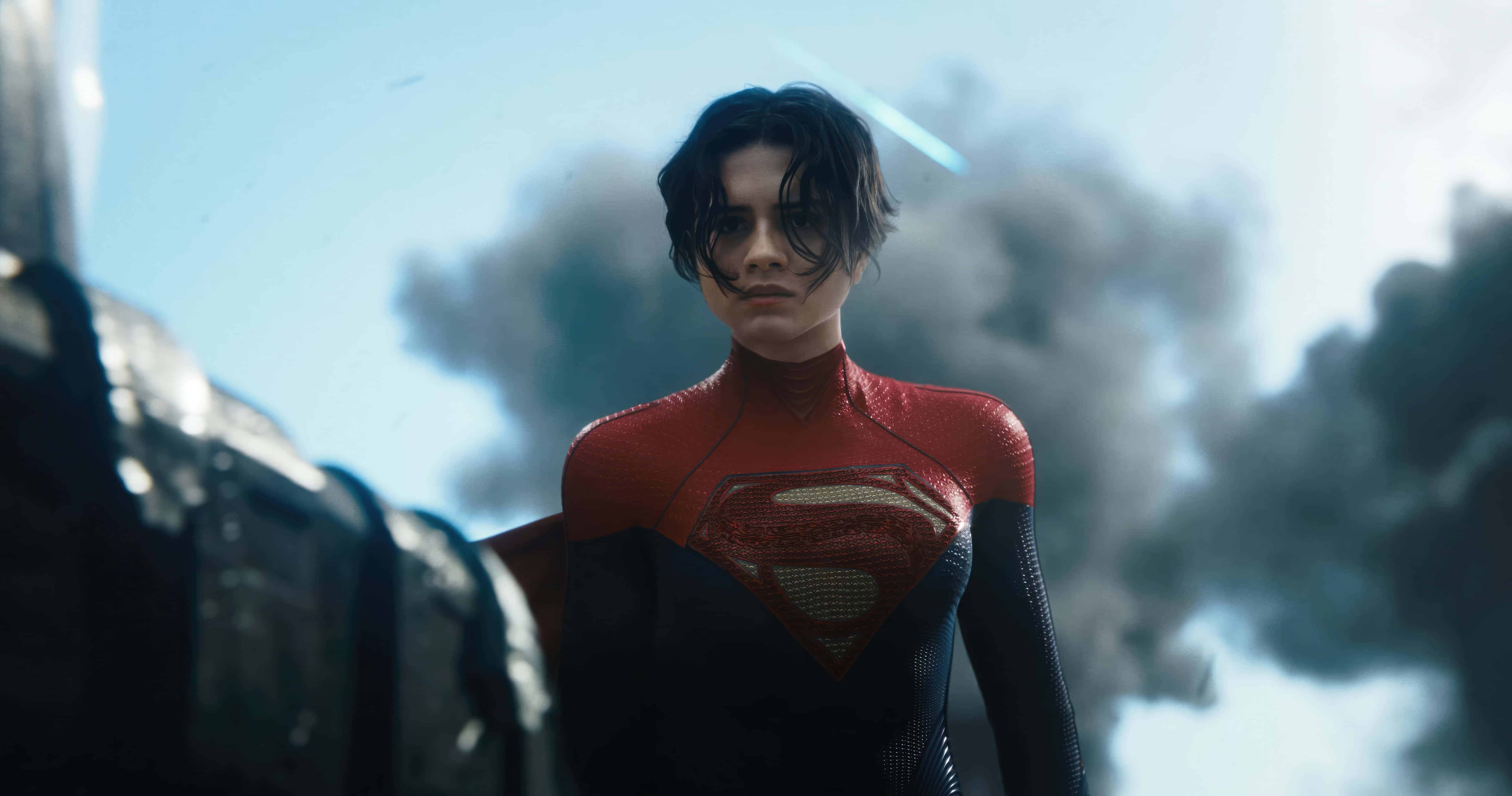 Sasha Calle, Supergirl, red and blue suit, 5K Desktop Wallpaper