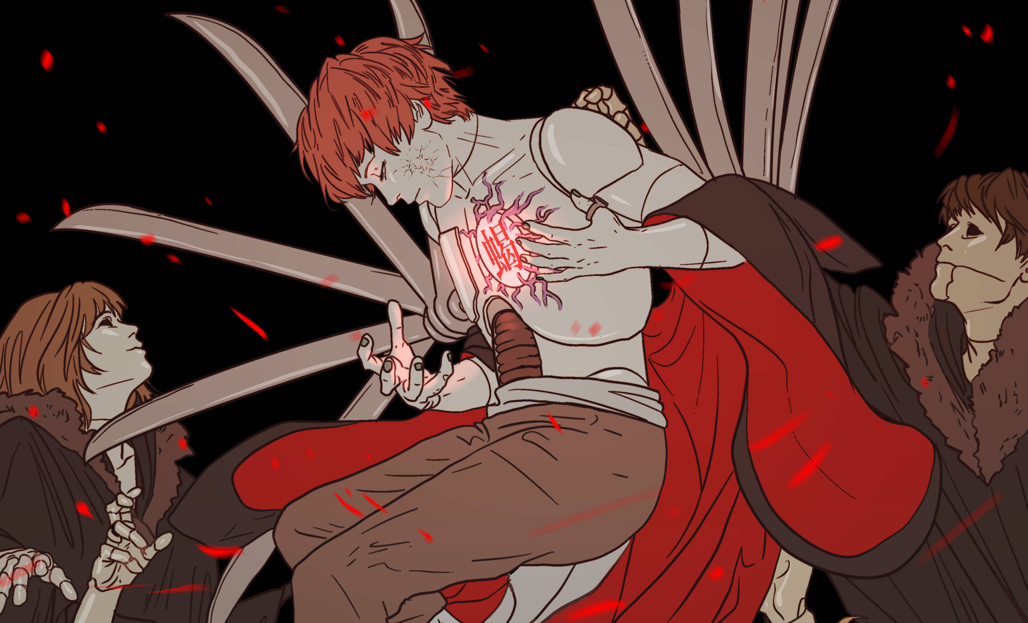 Sasori, puppet, heartstone, 2K Desktop Wallpaper