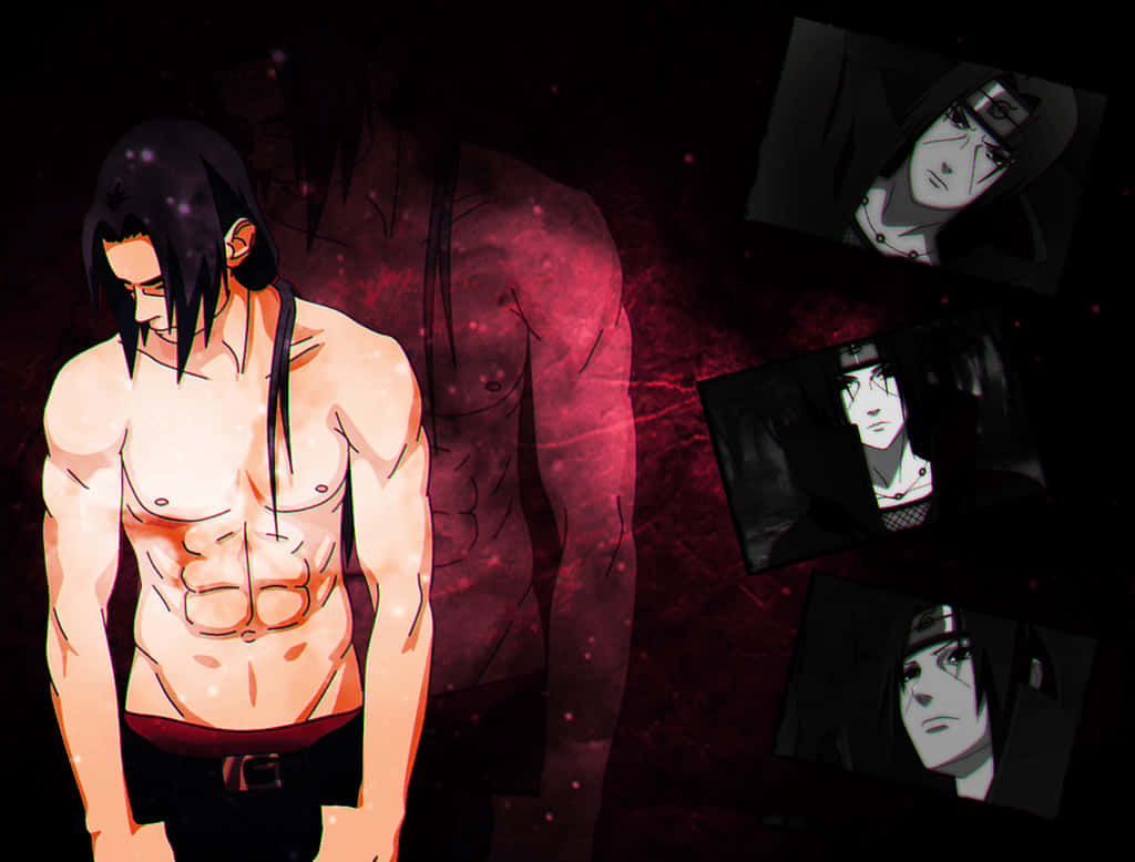 Sasuke, Itachi, anime, SD Desktop Wallpaper