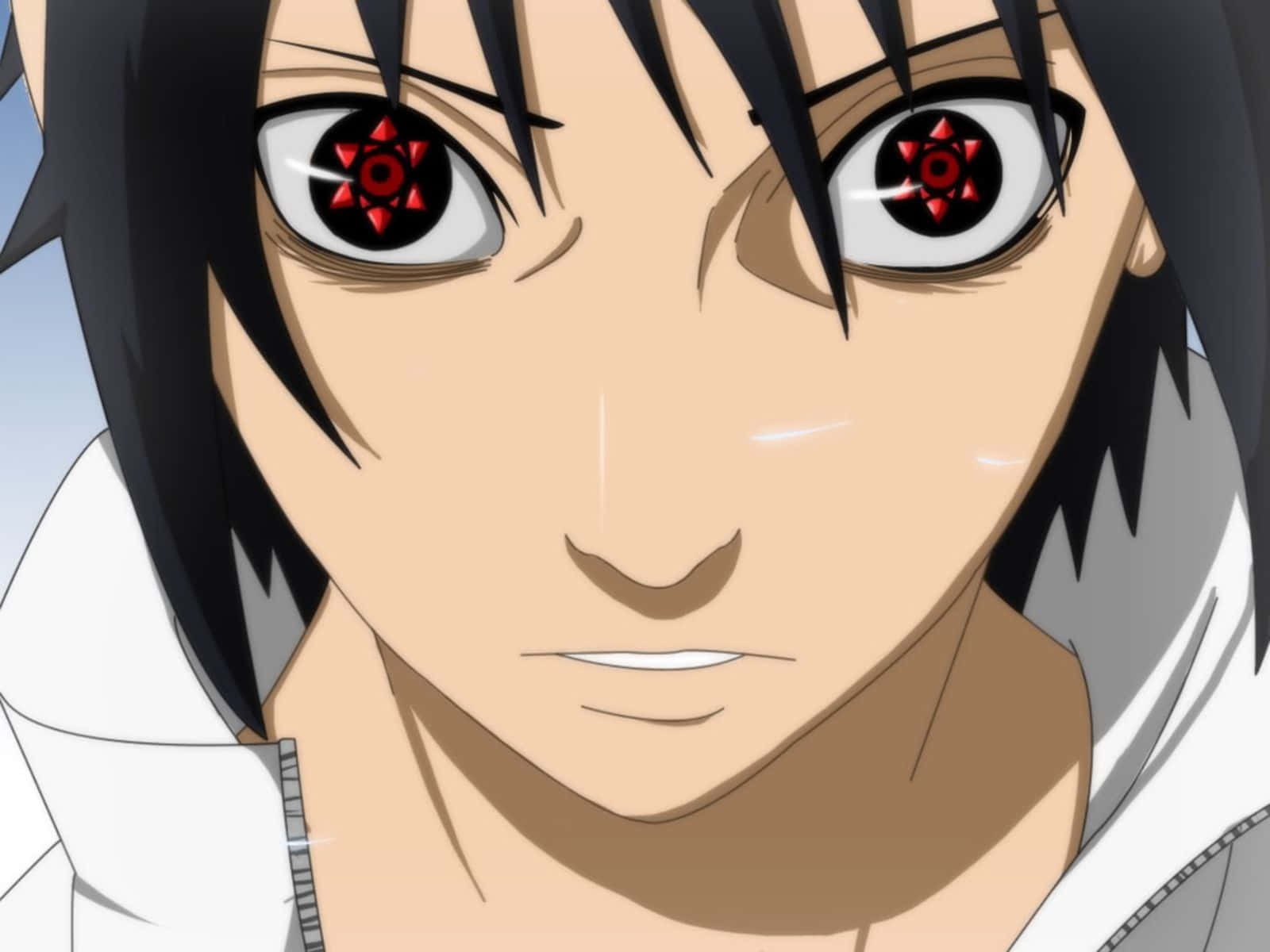 Sasuke, tomoe eyes, red eyes, HD Desktop Wallpaper