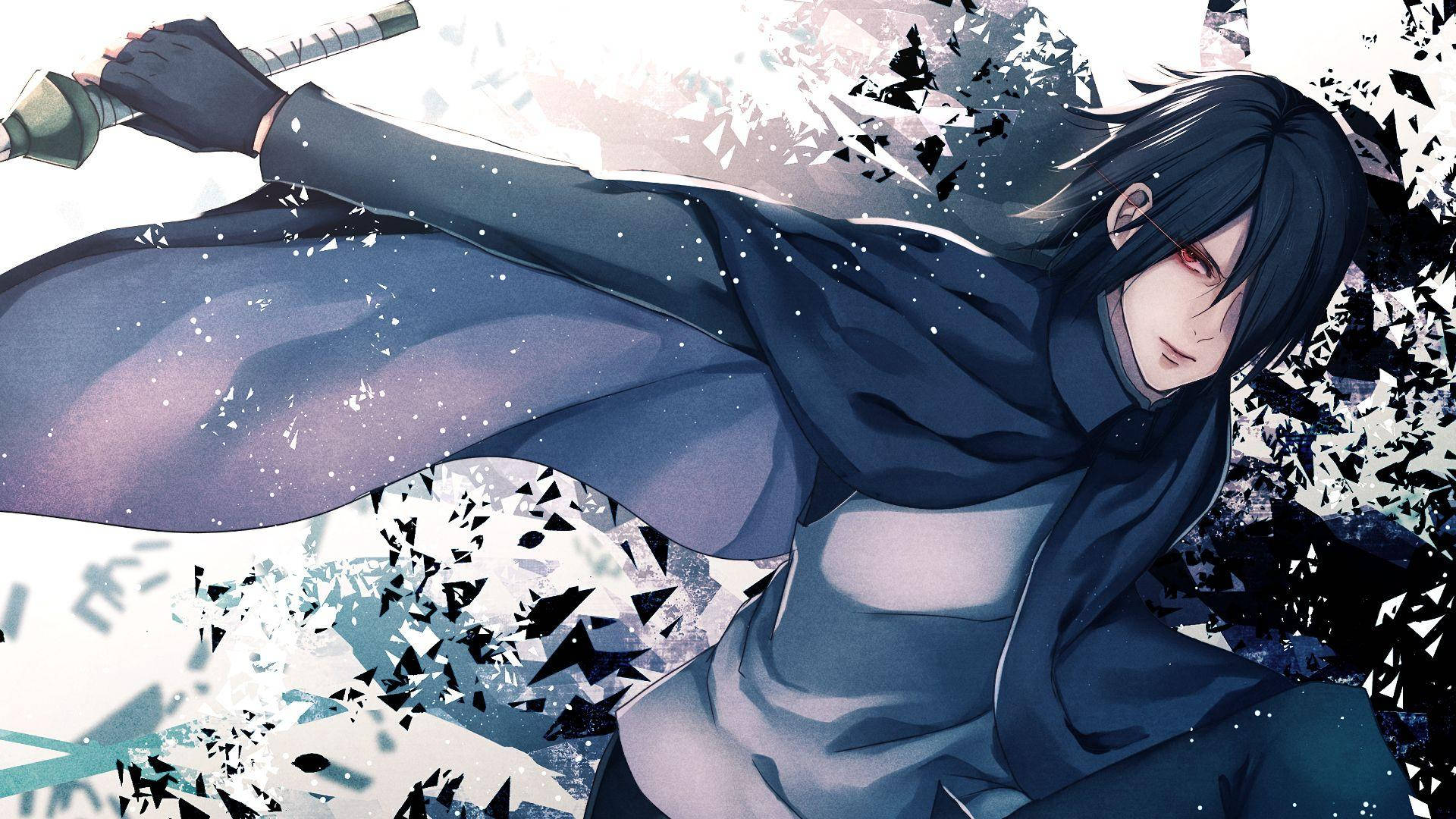 Sasuke Pfp, anime warrior, black hair, Full HD Desktop Wallpaper