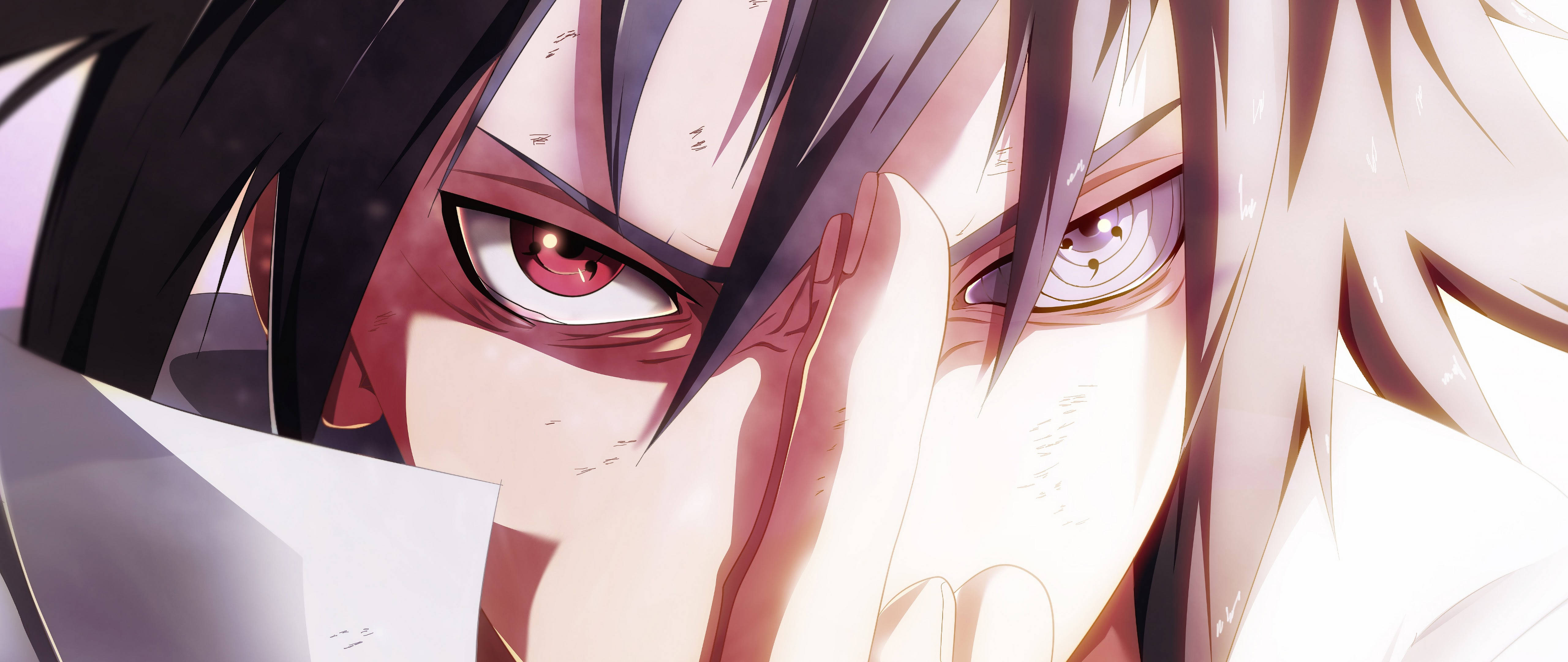 Sasuke Pfp, close up, anime portrait, 5K Desktop Wallpaper