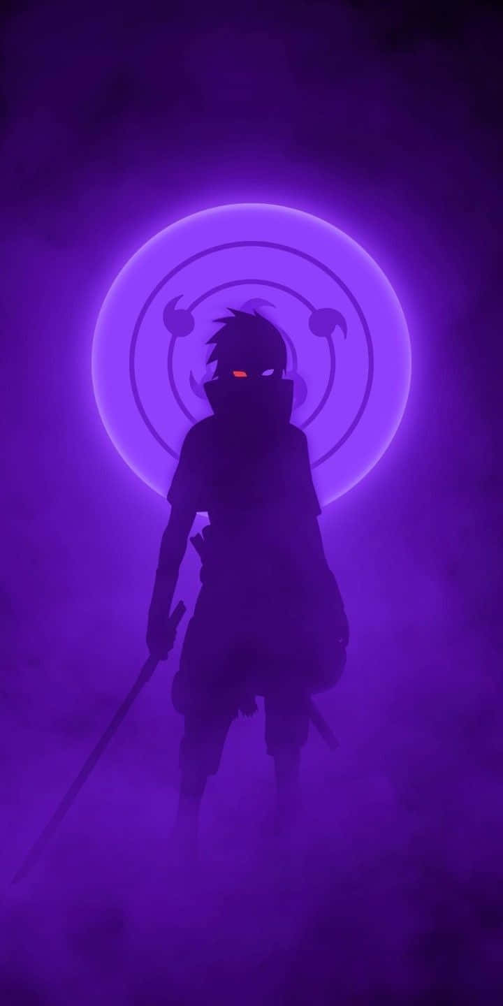 Sasuke, masked ninja, glowing red eyes, HD Phone Wallpaper