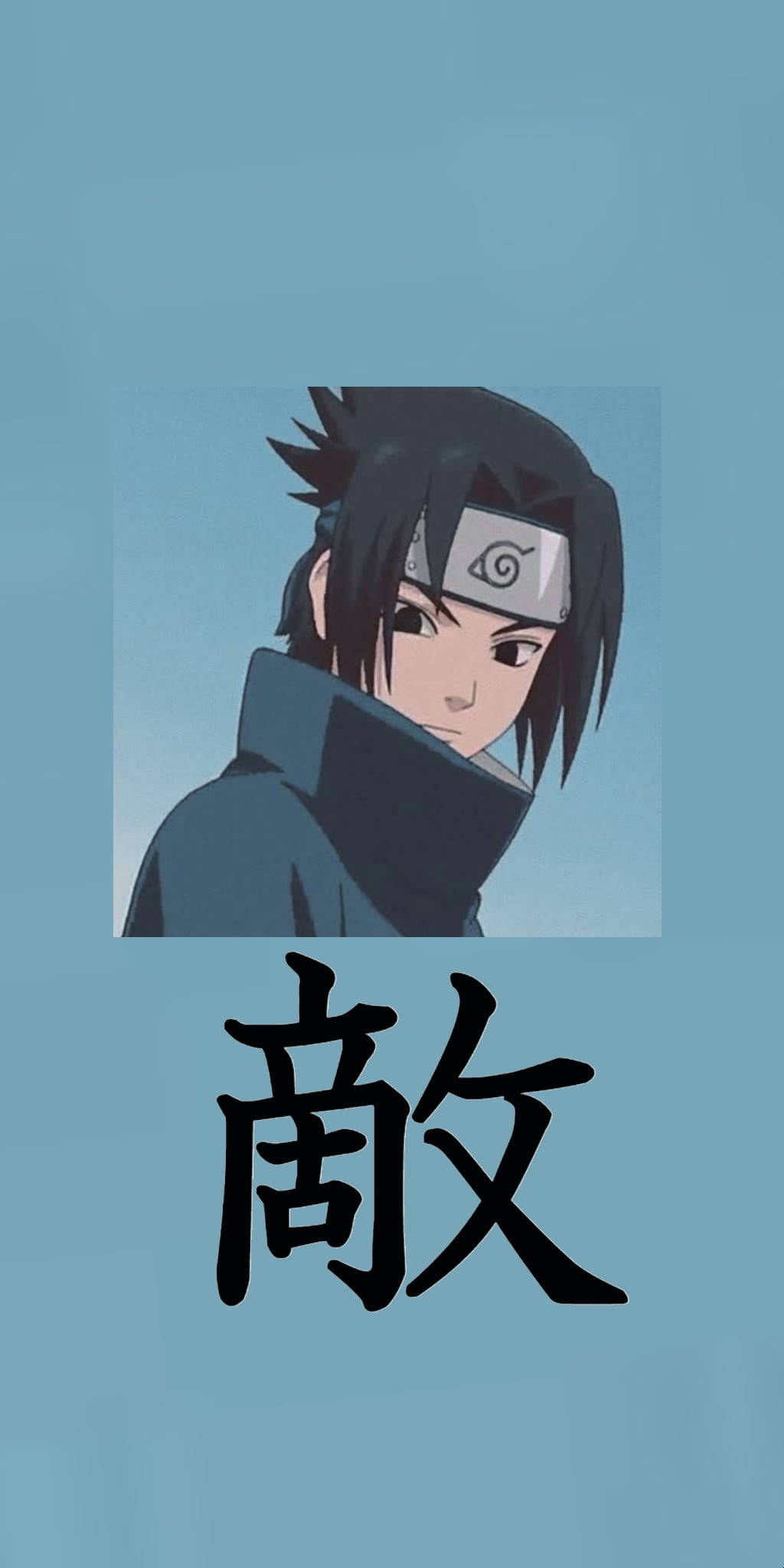 Sasuke Uchiha, dark cloak, headband, Full HD Phone Wallpaper