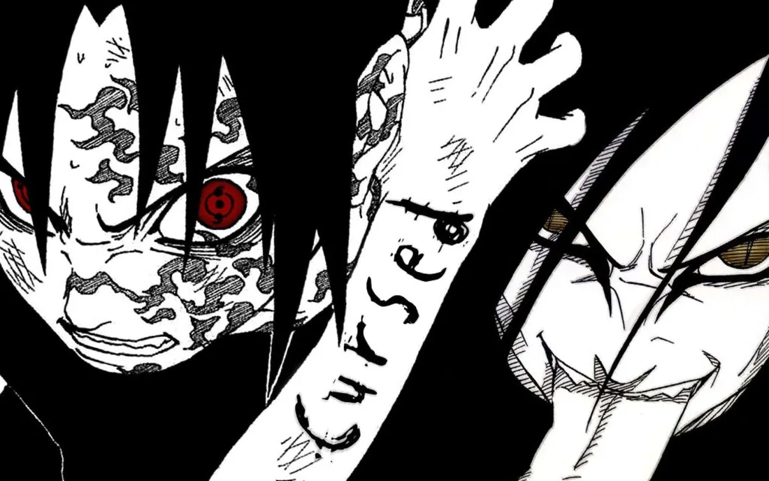 Sasuke Uchiha Cursed Mark