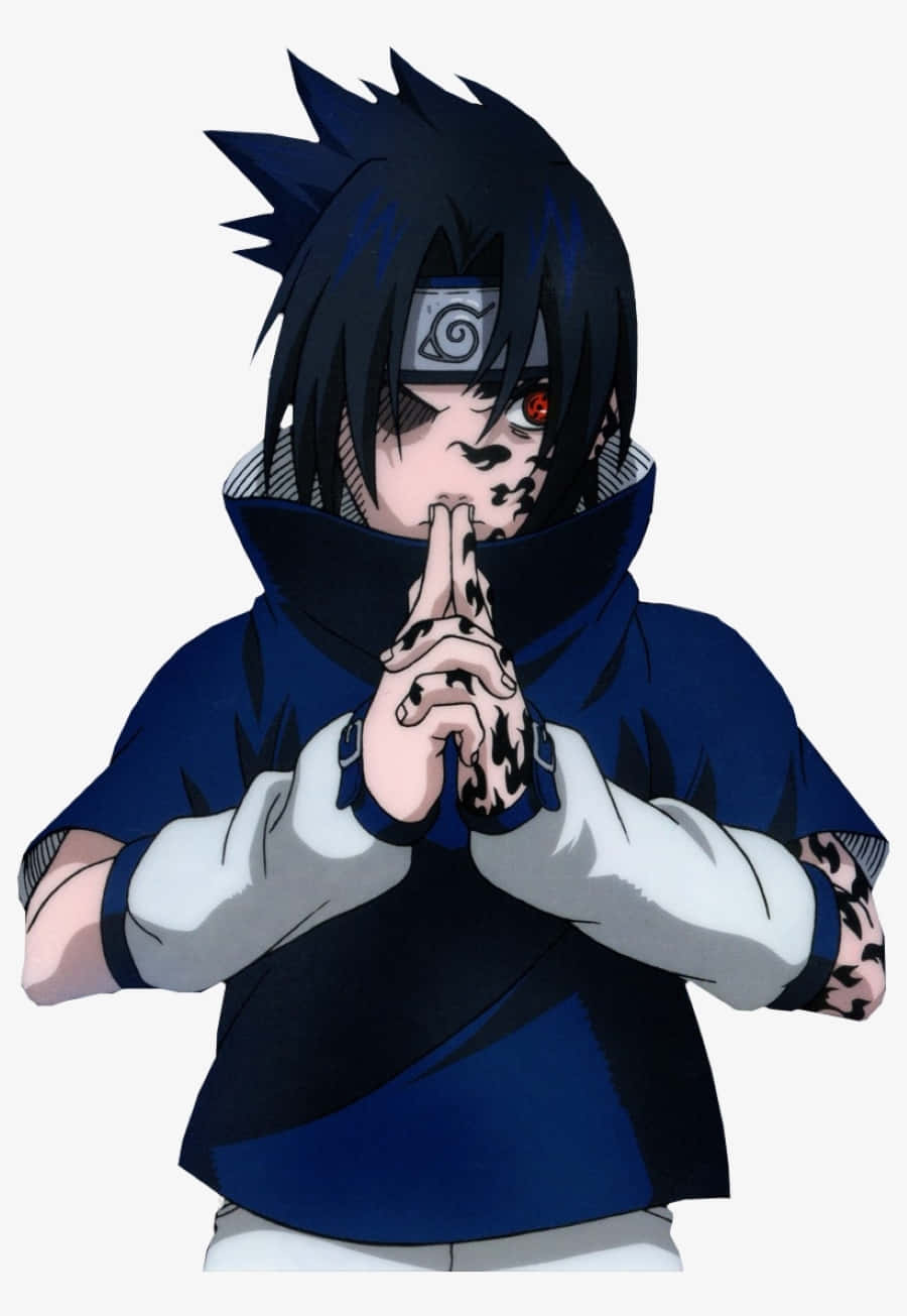 Sasuke Uchiha, Cursed Mark, red eye, HD Phone Wallpaper