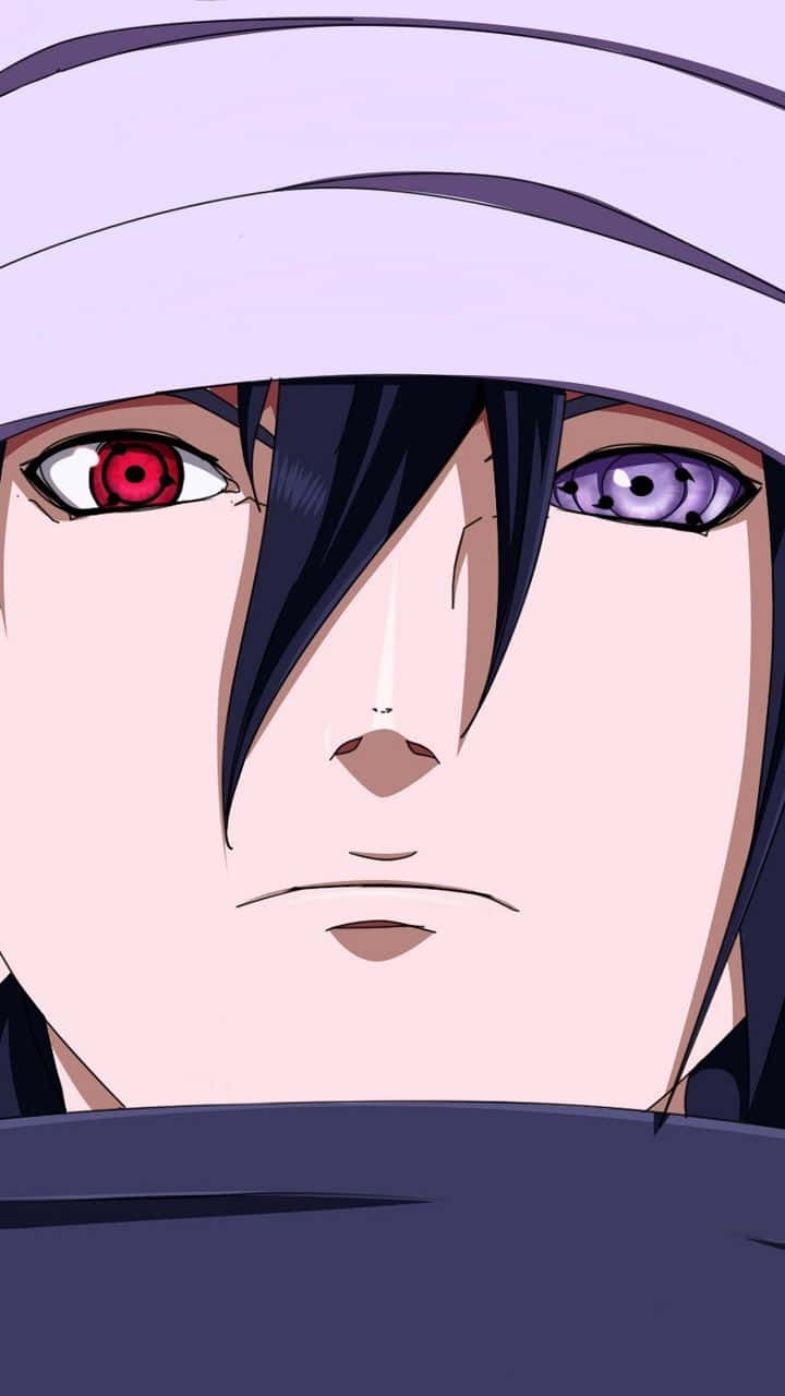 Sasuke Uchiha, Mangekyou Sharingan, red eyes, HD Phone Wallpaper