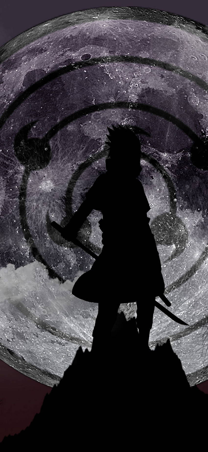Sasuke Uchiha, Mangekyou Sharingan, ninja warrior, HD Phone Wallpaper