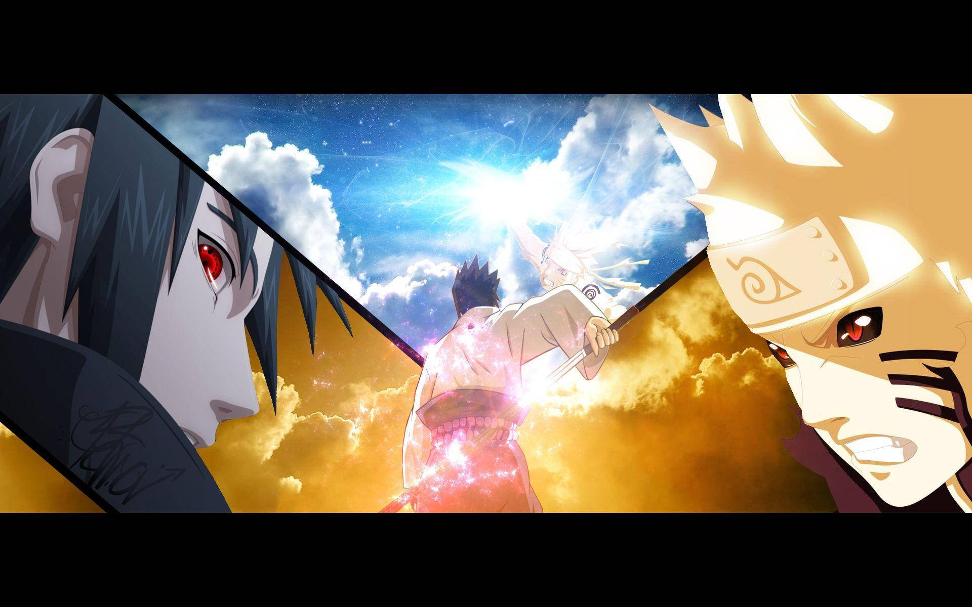 Sasuke, Naruto, daylight, Full HD Desktop Wallpaper