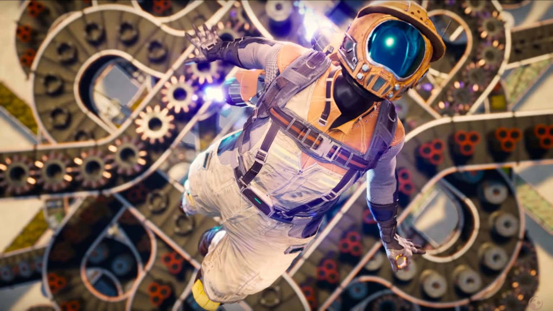 Satisfactory, futuristic astronaut, white suit, Full HD Desktop Wallpaper