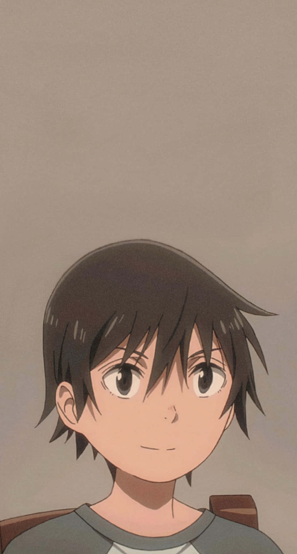 Satoru Fujinuma, anime boy, dark hair, Full HD Phone Wallpaper