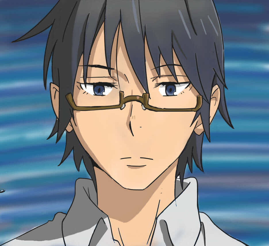 Satoru Fujinuma, anime boy, dark hair, SD Desktop Wallpaper