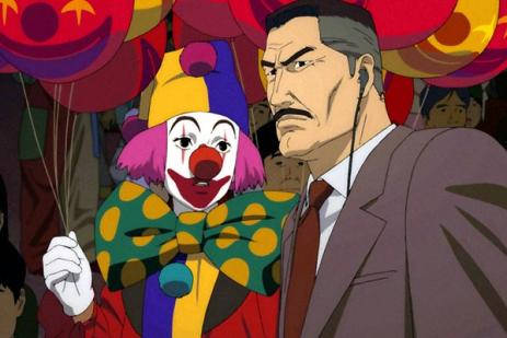 Satoshi Kon, clown, balloons, SD Desktop Wallpaper
