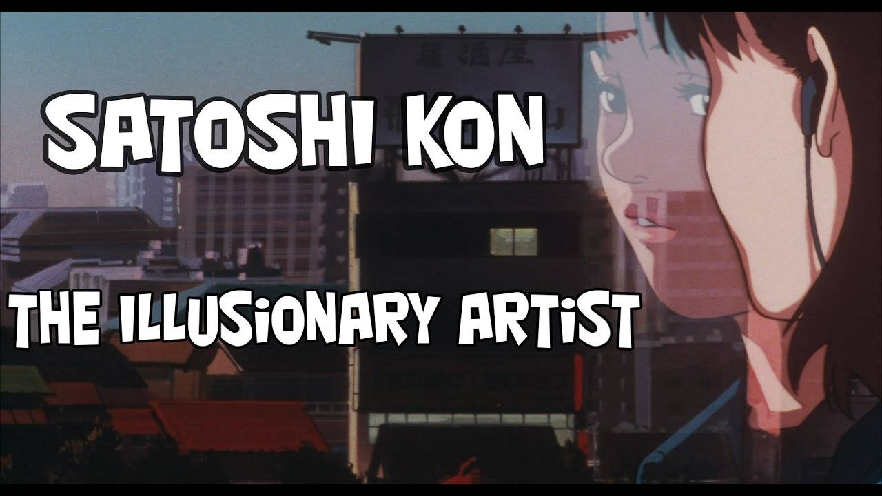 Satoshi Kon, anime portrait, girl with earphones, HD Desktop Wallpaper