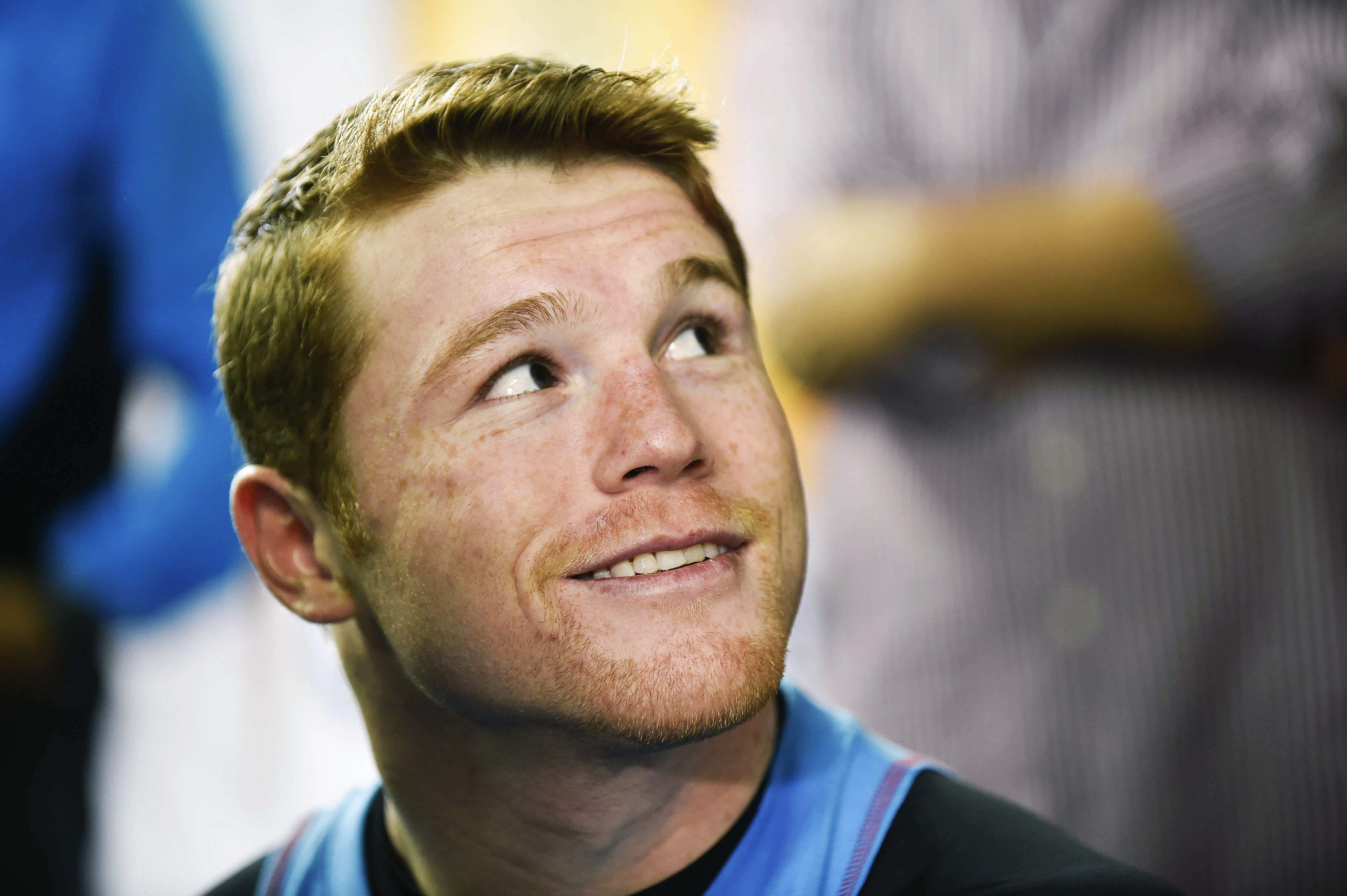 Saul Canelo Alvarez, world champion boxer, red hair, 4K Desktop Wallpaper