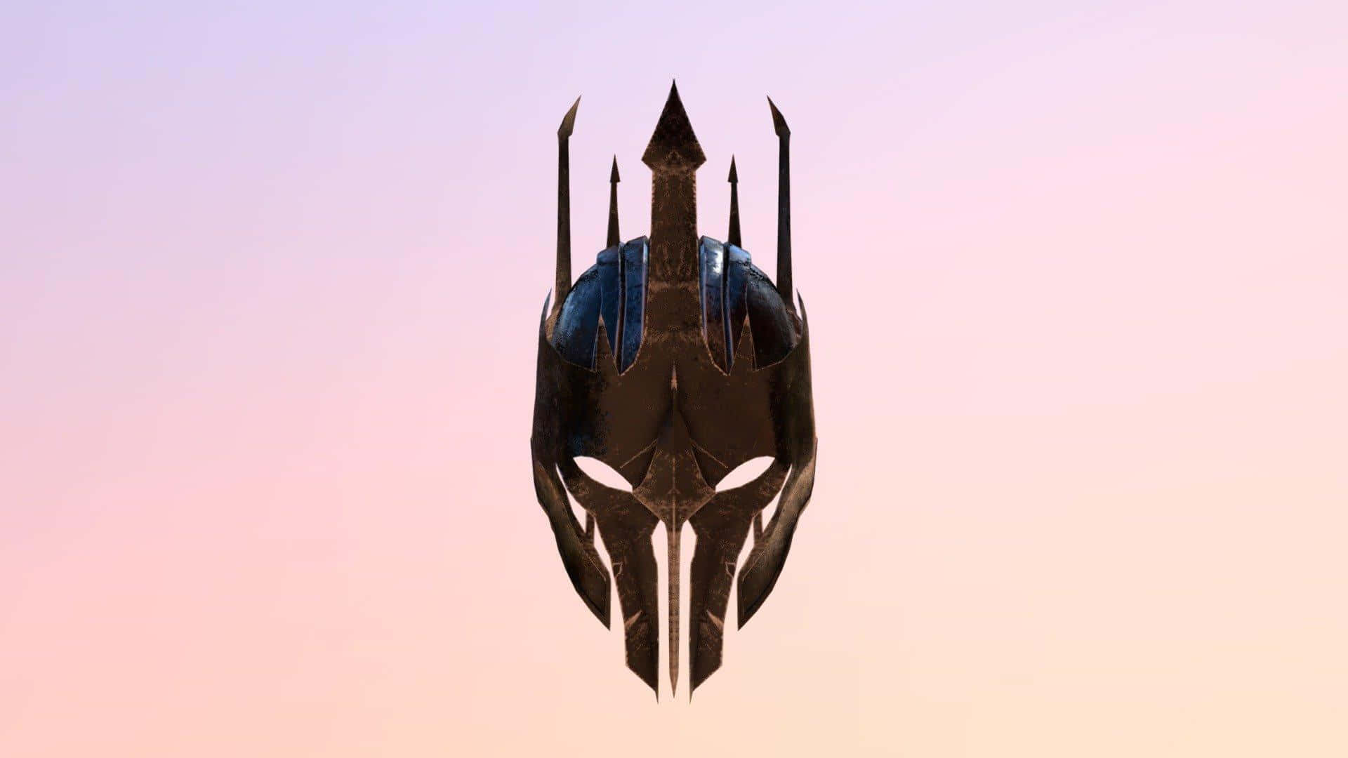 Sauron, helmet, twilight sky, Full HD Desktop Wallpaper