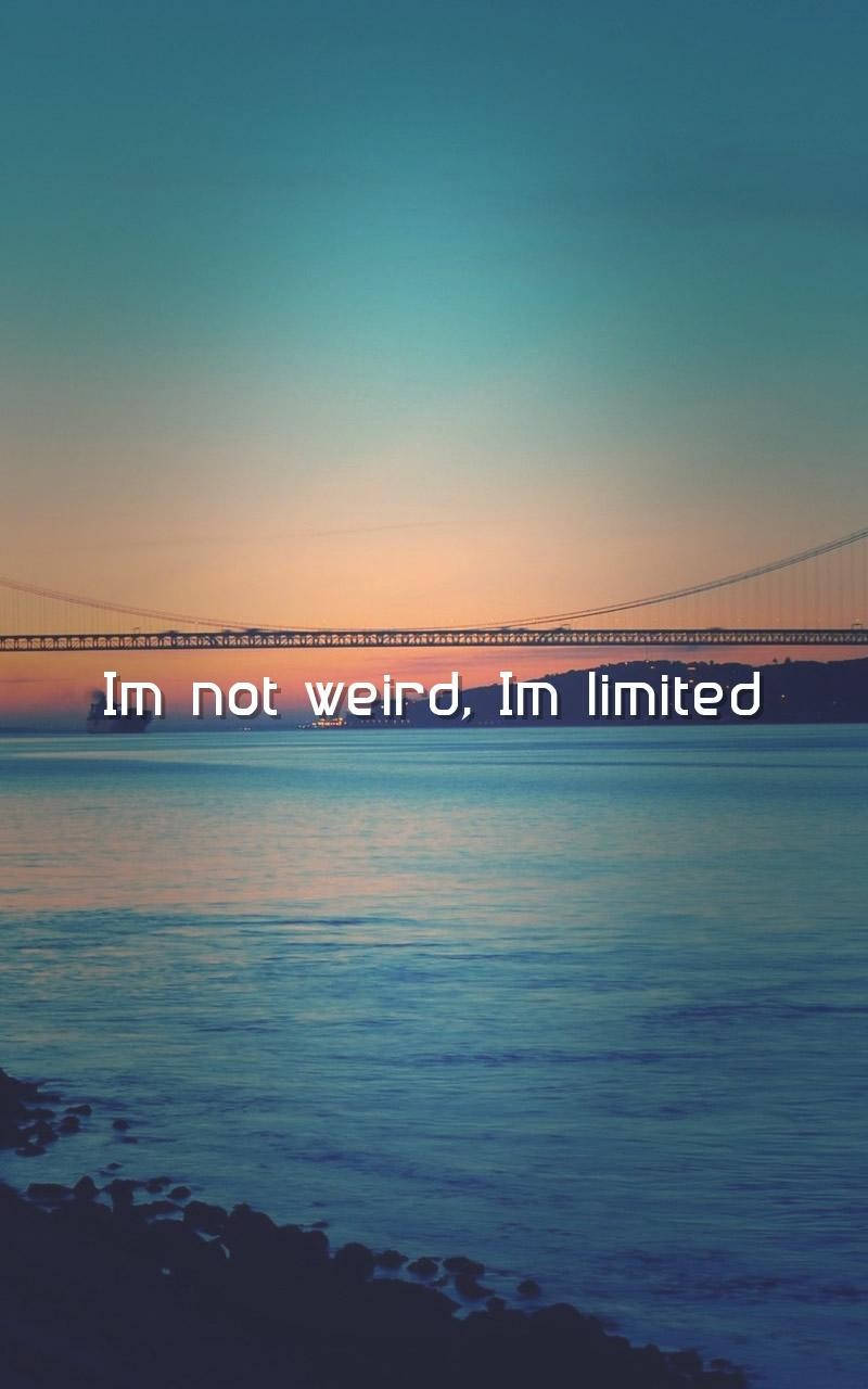 Blue Sea Savage Quote, serene sunset, water, HD Phone Wallpaper