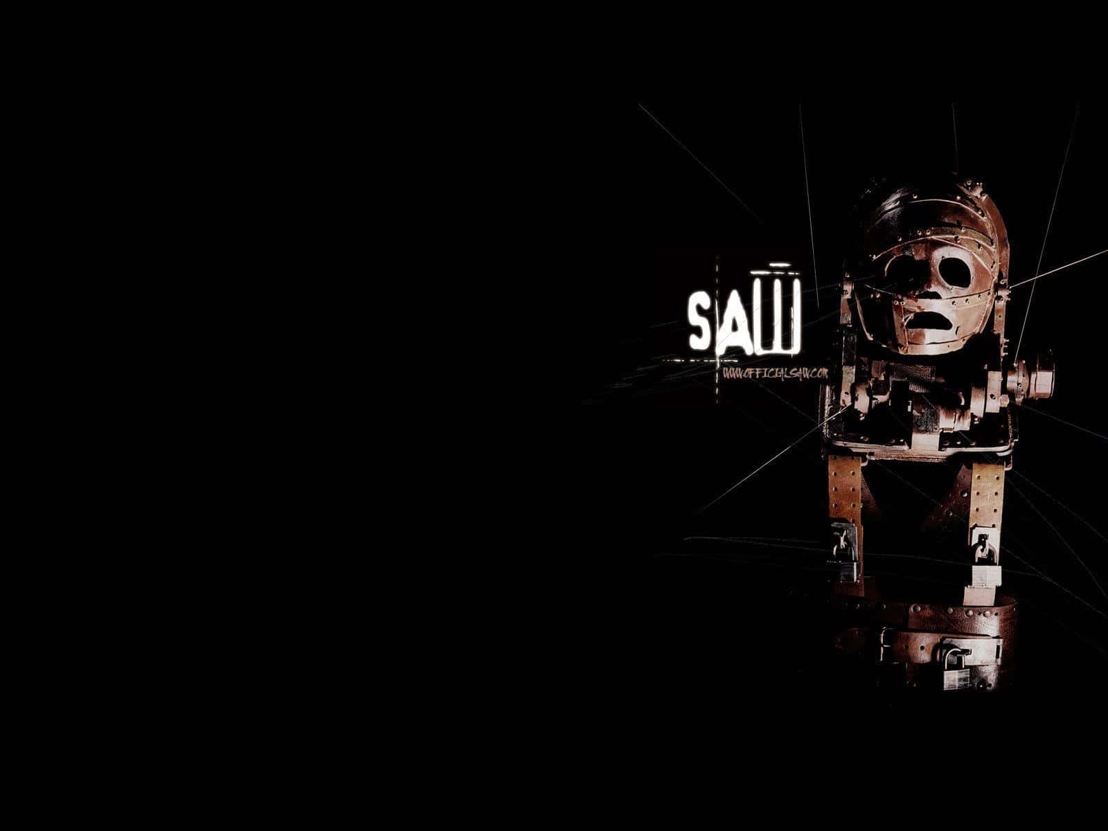 Saw, metallic puppet, skull mask, HD Desktop Wallpaper