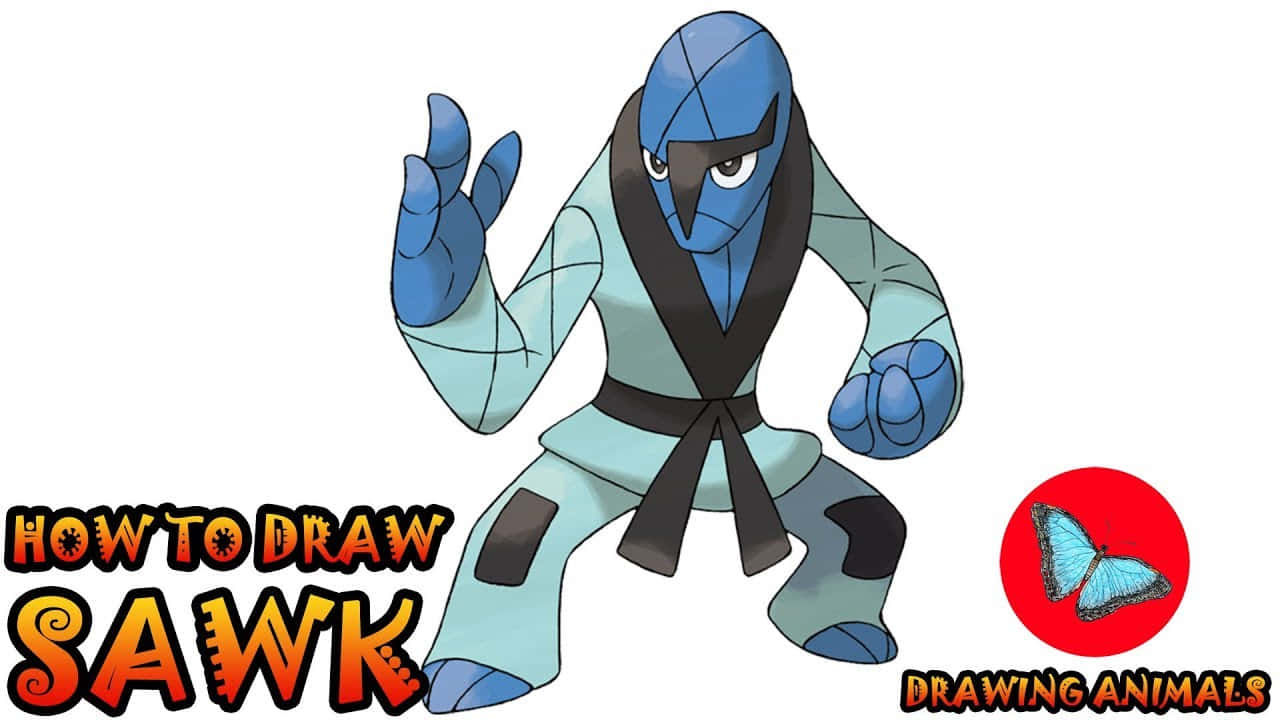 Sawk, blue, black, HD Desktop Wallpaper