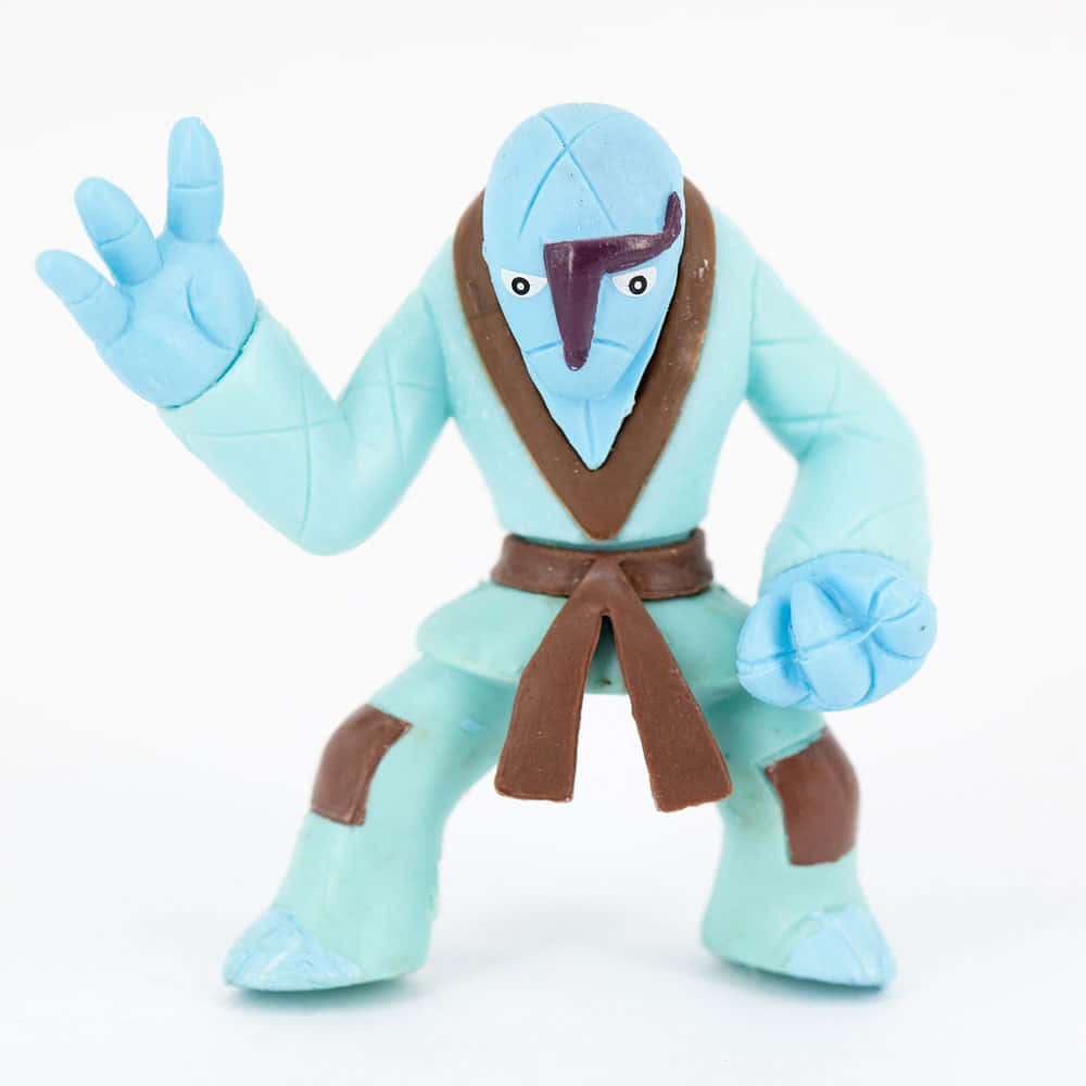 Sawk, light blue plastic, brown belt, SD Desktop Wallpaper